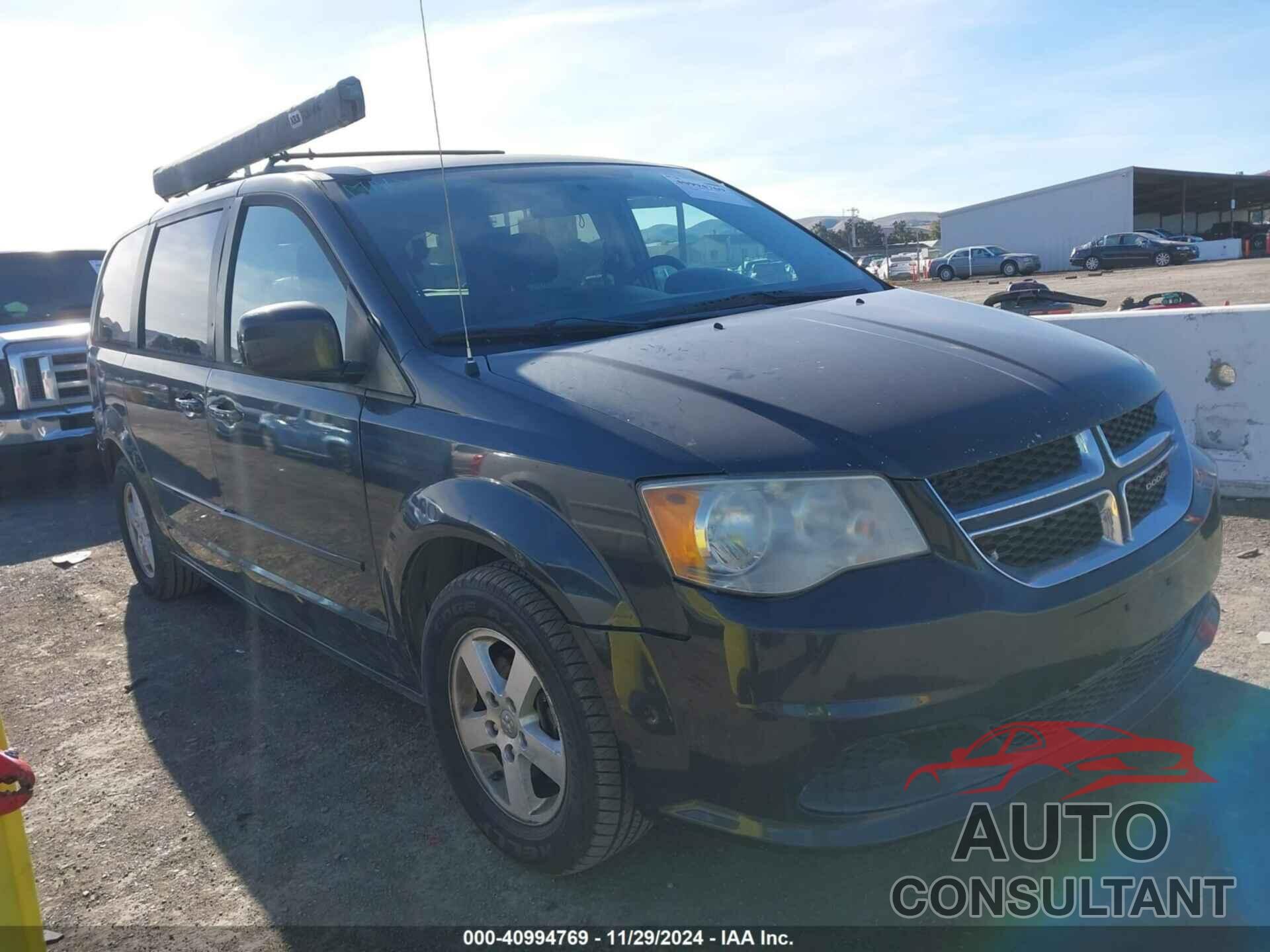 DODGE GRAND CARAVAN 2012 - 2C4RDGCG0CR288688