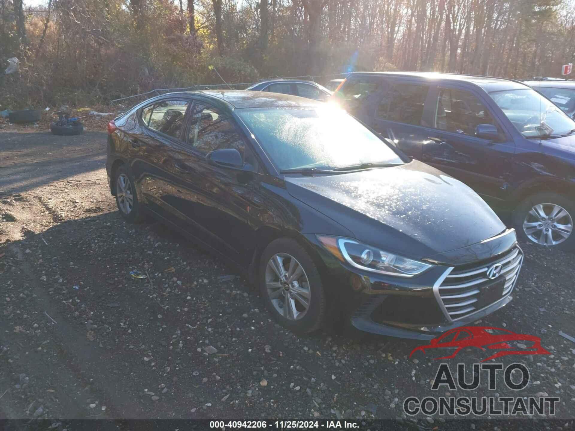 HYUNDAI ELANTRA 2018 - 5NPD84LF3JH273617
