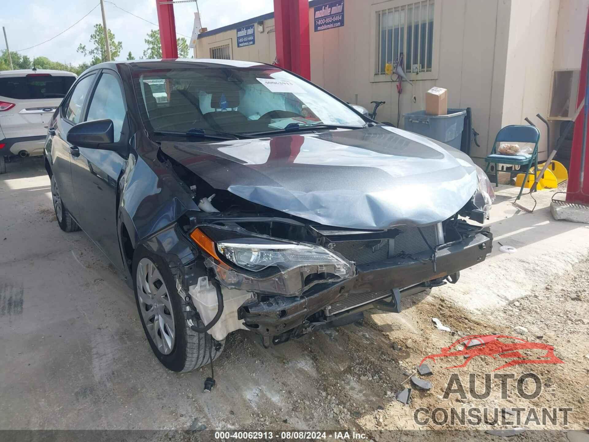 TOYOTA COROLLA 2019 - 2T1BURHE6KC228708