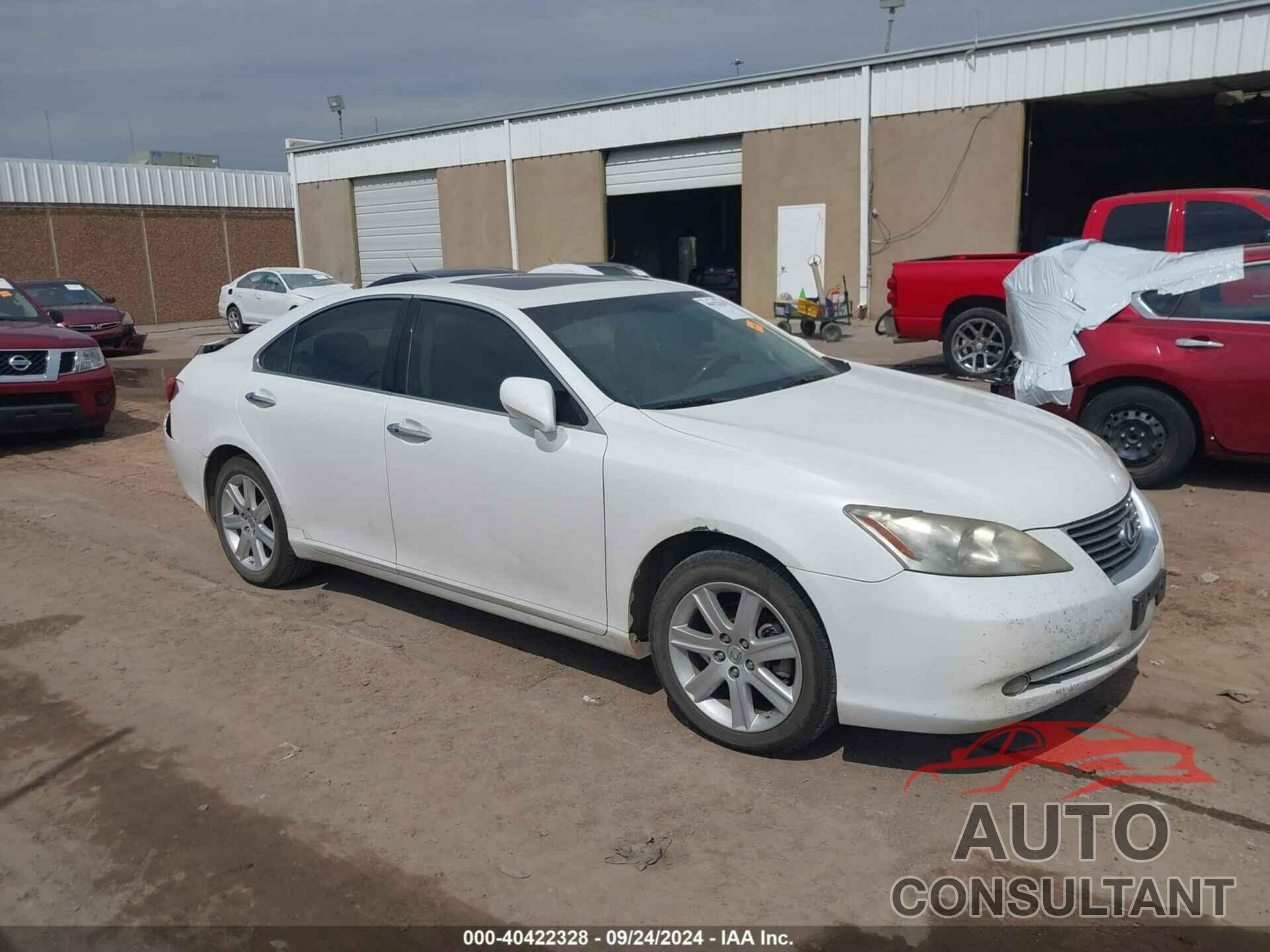 LEXUS ES 350 2009 - JTHBJ46G492288509