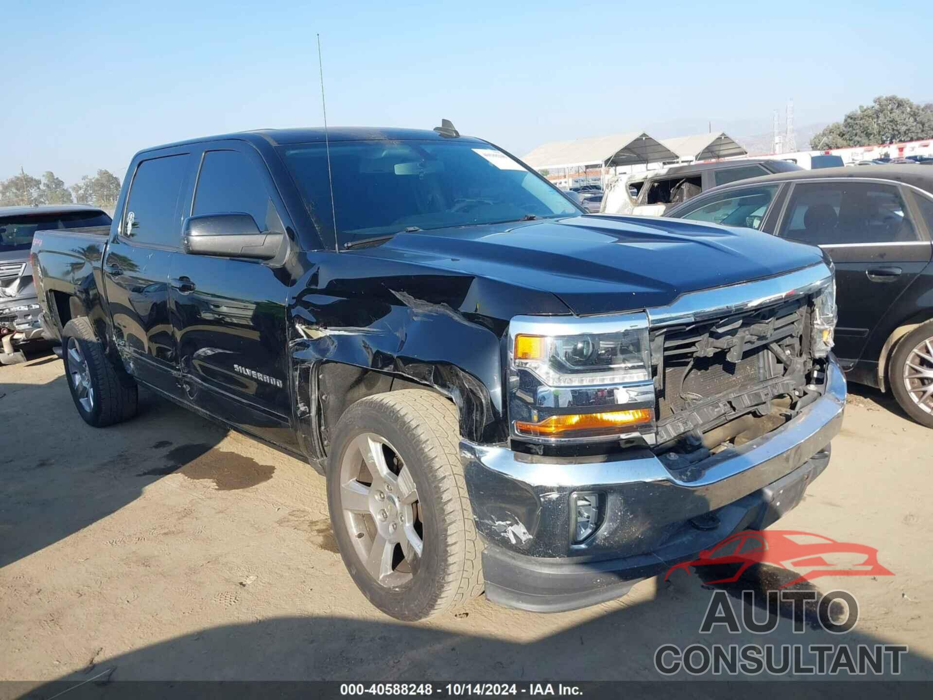 CHEVROLET SILVERADO 1500 2018 - 3GCUKREC9JG470611