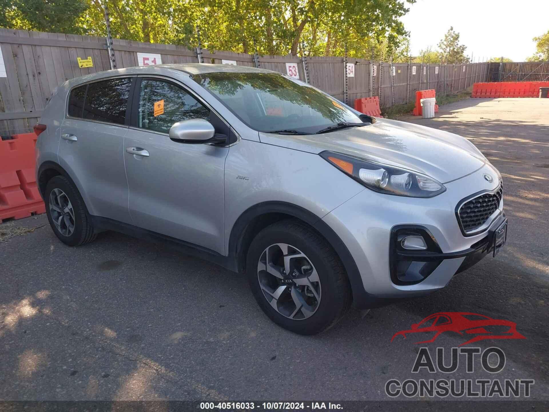 KIA SPORTAGE 2020 - KNDPMCAC3L7655990