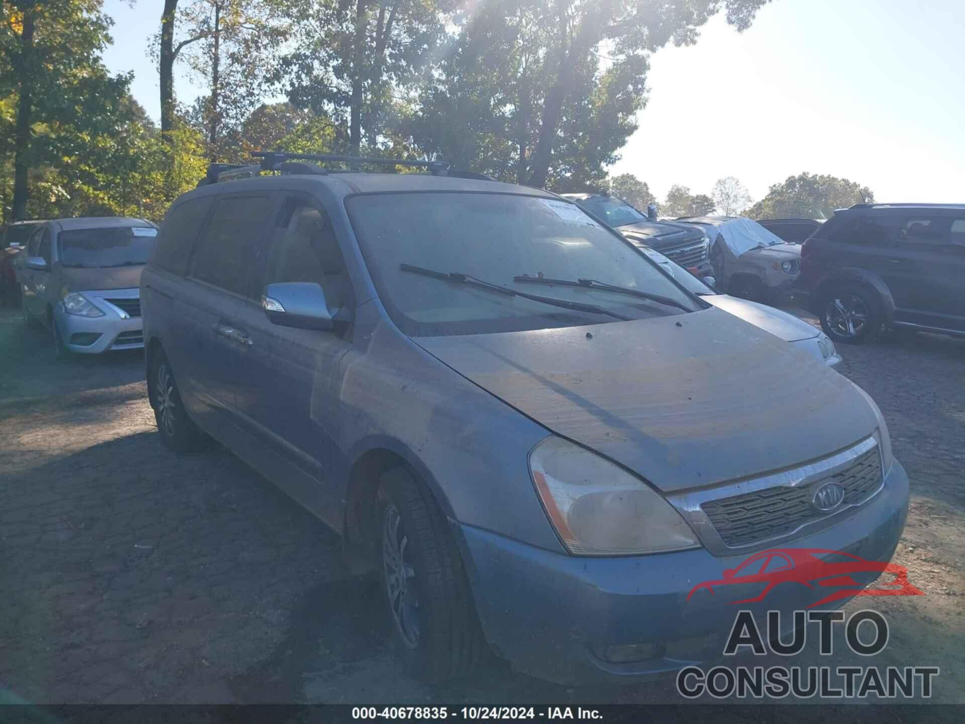 KIA SEDONA 2011 - KNDMH4C78B6398505