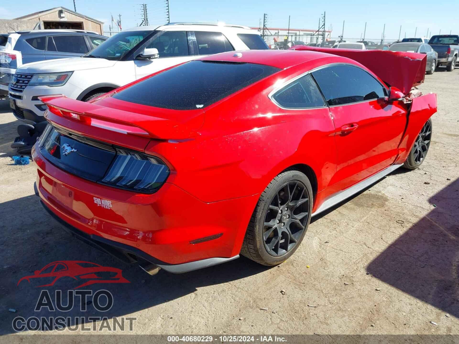 FORD MUSTANG 2019 - 1FA6P8TH4K5196526