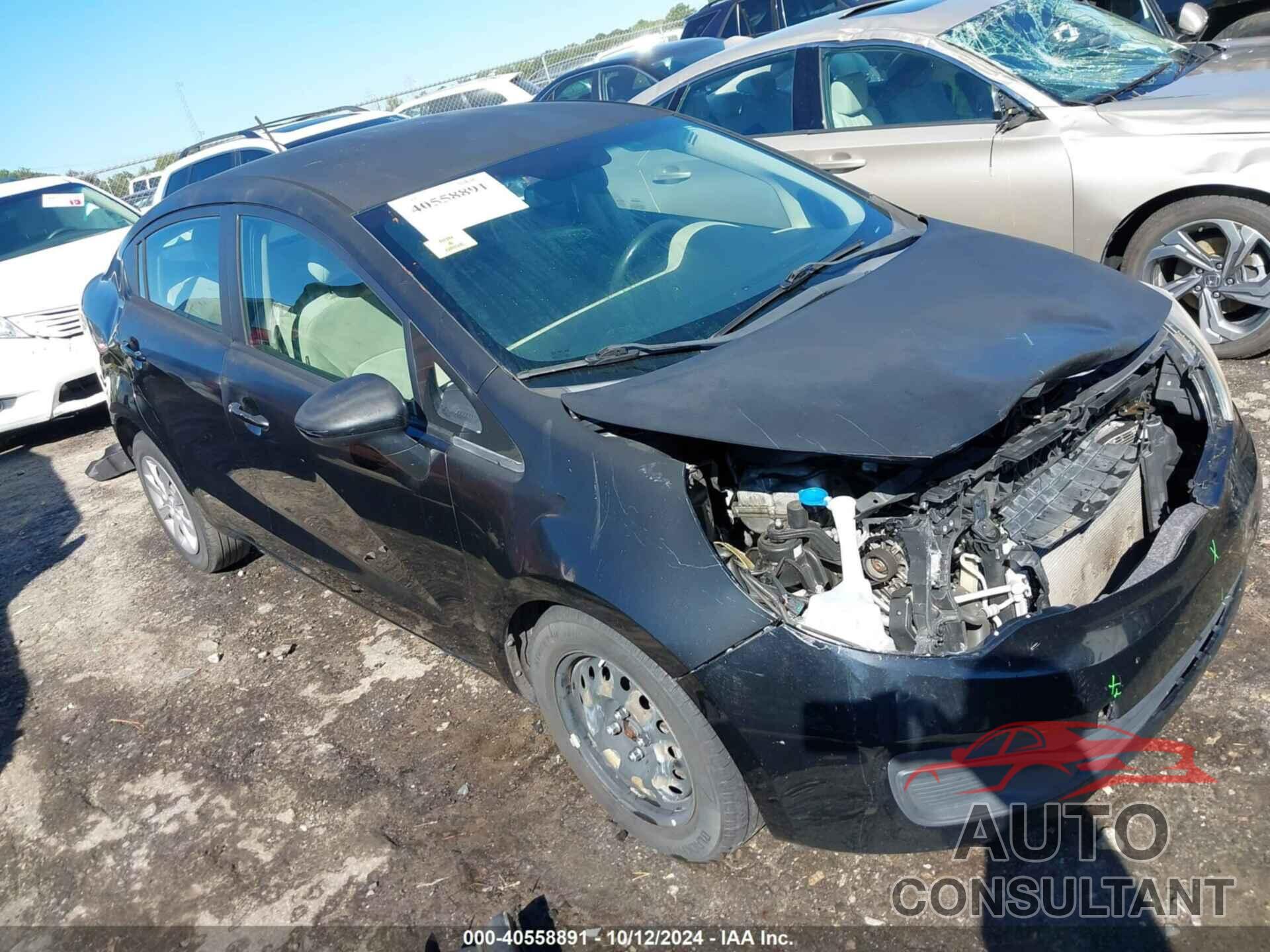 KIA RIO 2013 - KNADM4A35D6318668