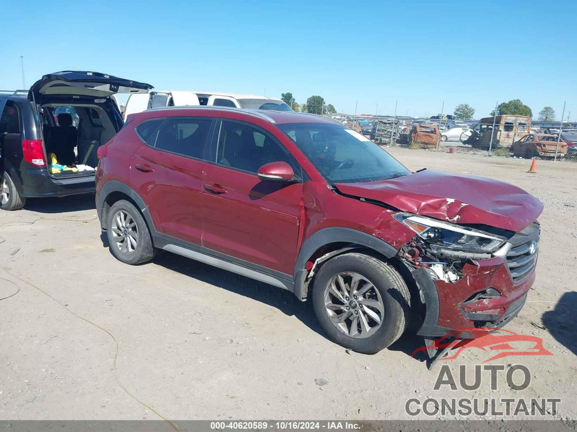 HYUNDAI TUCSON 2018 - KM8J33A48JU820539