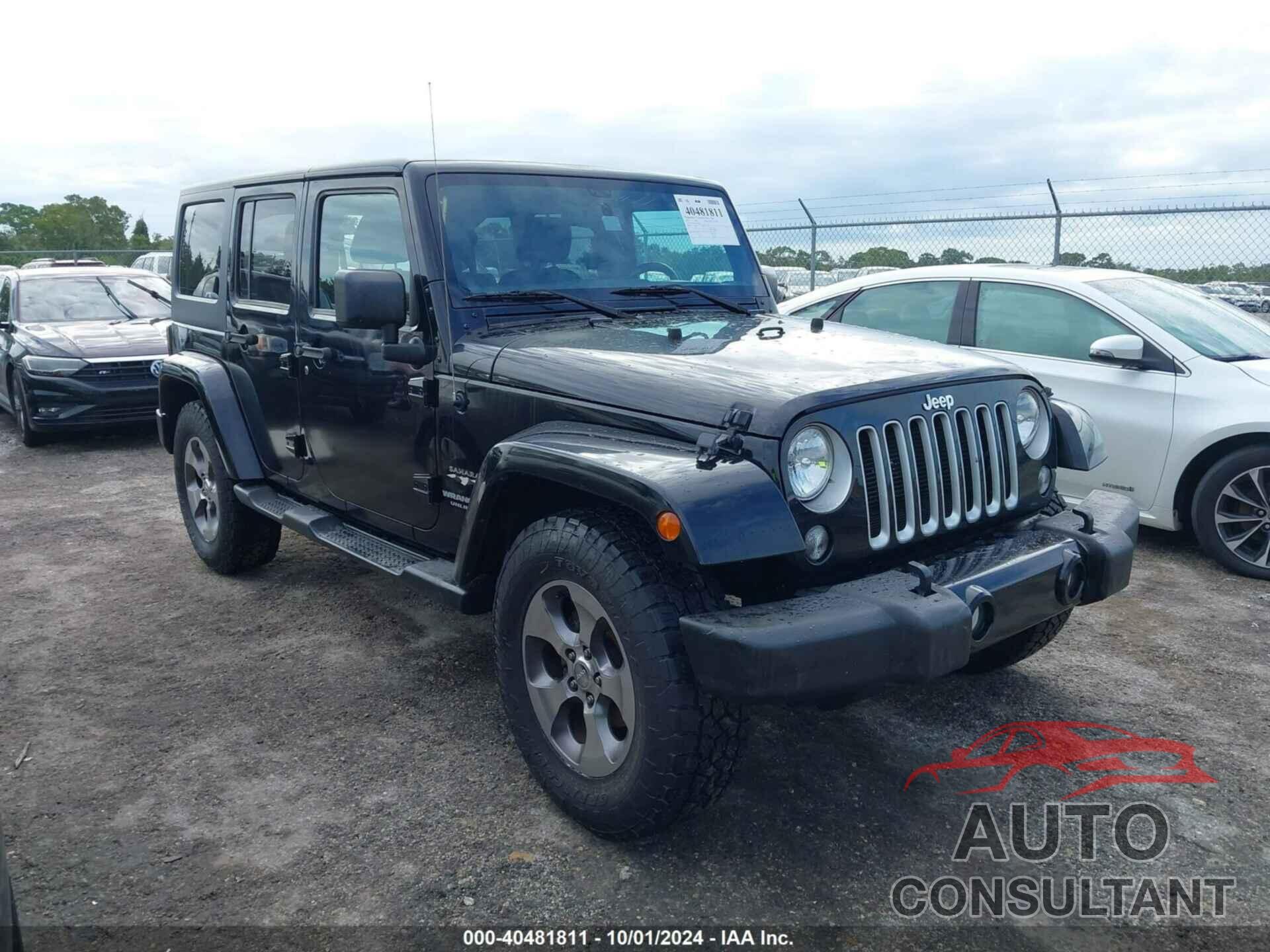 JEEP WRANGLER UNLIMITED 2016 - 1C4BJWEG3GL165452
