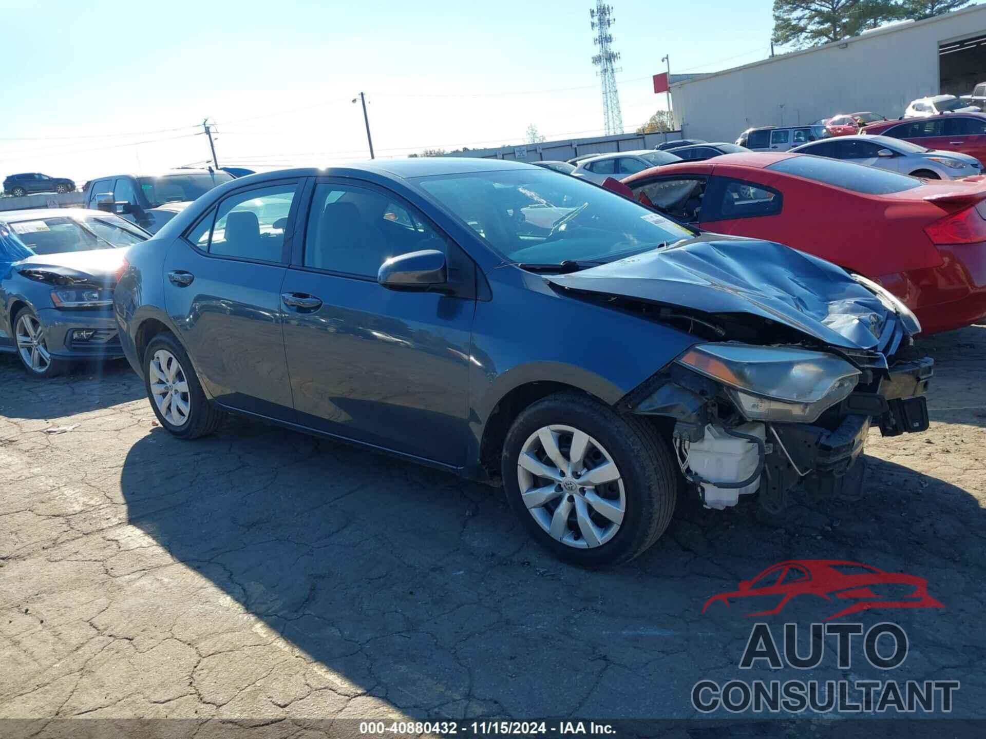 TOYOTA COROLLA 2015 - 2T1BURHE6FC264047