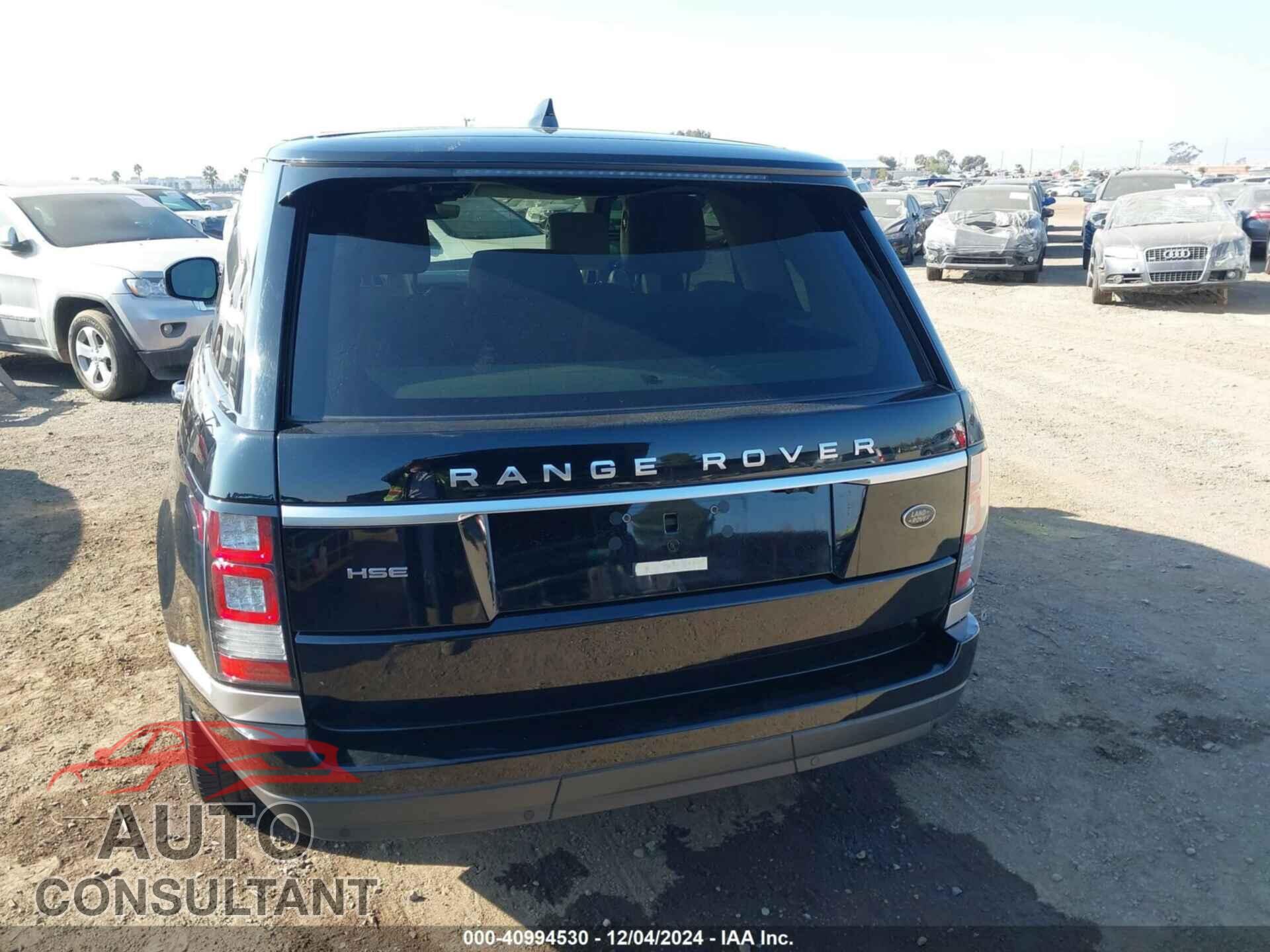 LAND ROVER RANGE ROVER 2017 - SALGS2FV5HA362346