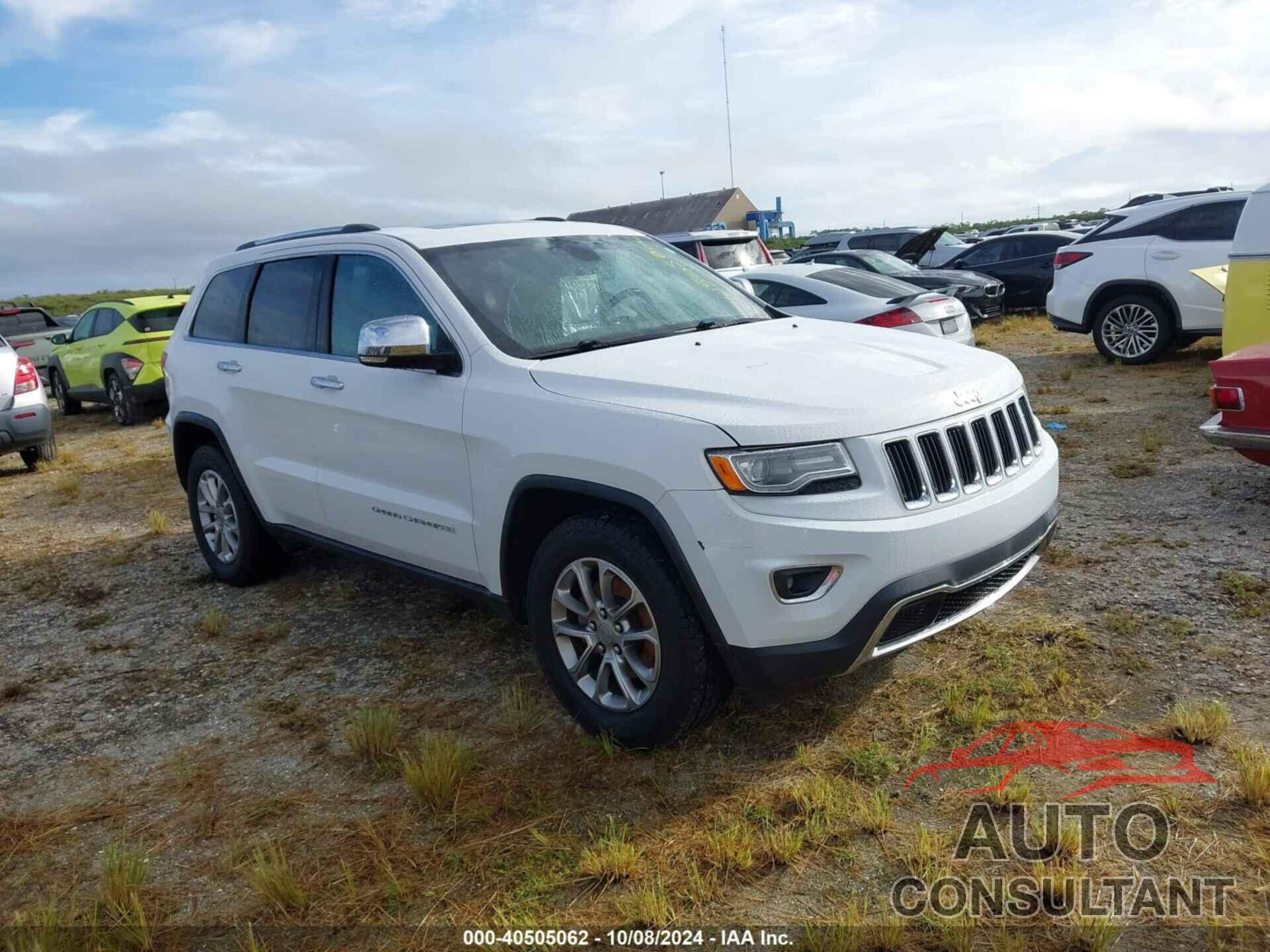 JEEP GRAND CHEROKEE 2016 - 1C4RJEBGXGC335240