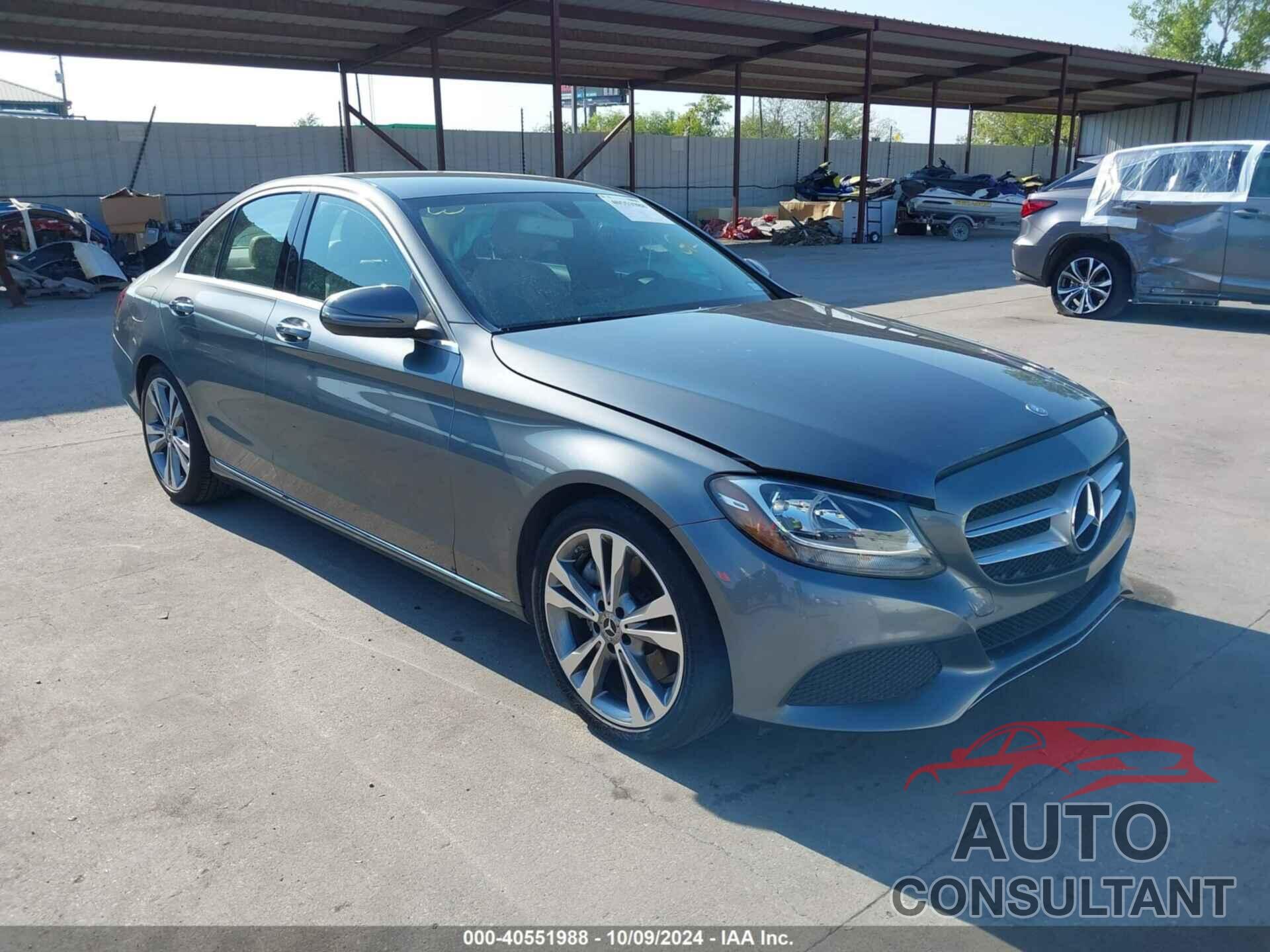 MERCEDES-BENZ C 300 2017 - 55SWF4JB0HU214367