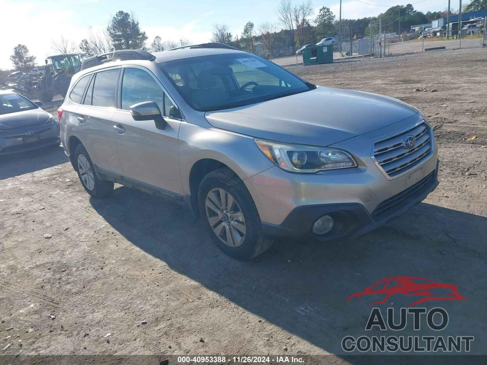 SUBARU OUTBACK 2016 - 4S4BSAFC3G3308830