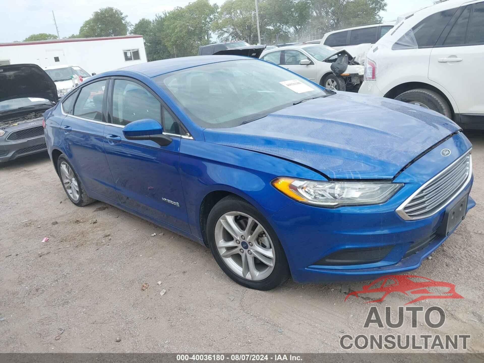 FORD FUSION HYBRID 2018 - 3FA6P0LU2JR174938