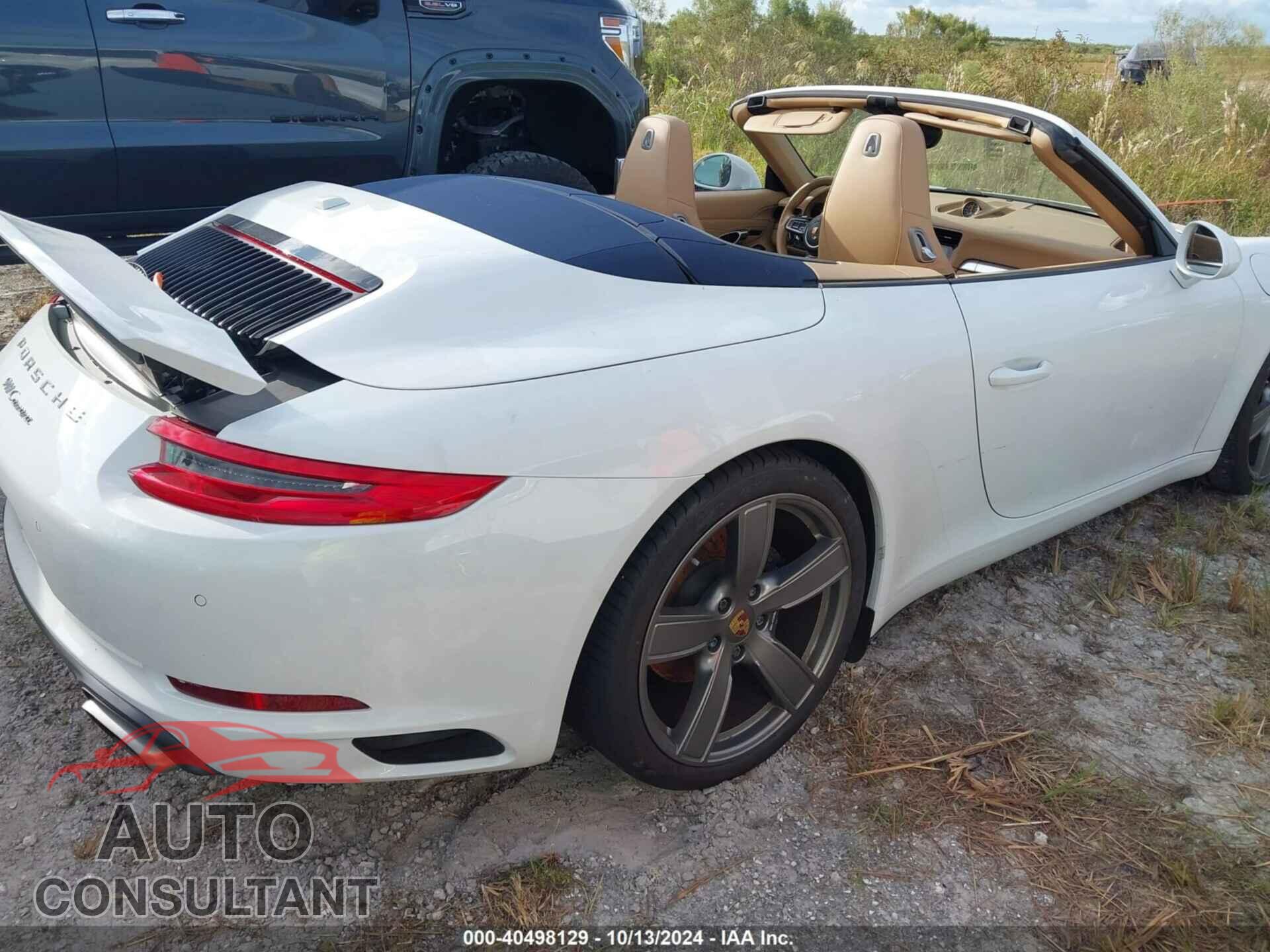 PORSCHE 911 2017 - WP0CA2A93HS141681