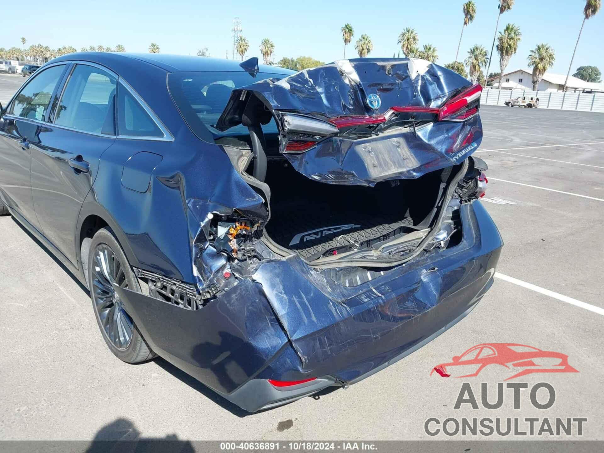 TOYOTA AVALON HYBRID 2019 - 4T1B21FB5KU008815