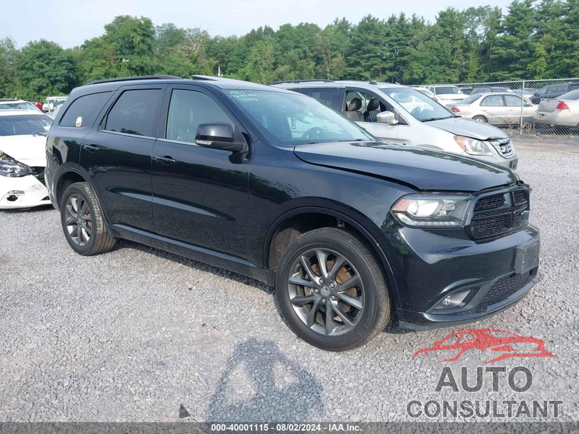 DODGE DURANGO 2017 - 1C4RDJDG9HC626925