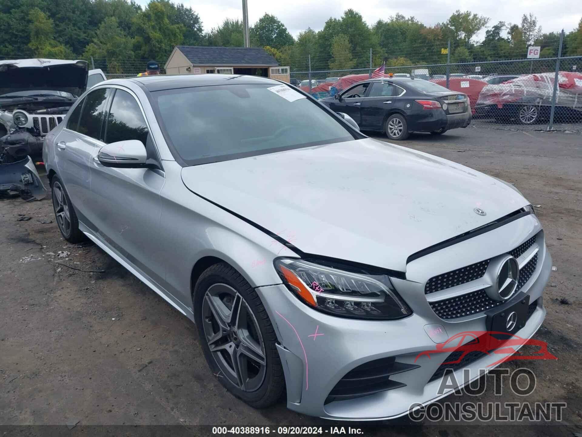 MERCEDES-BENZ C 300 2021 - W1KWF8EB8MR631068