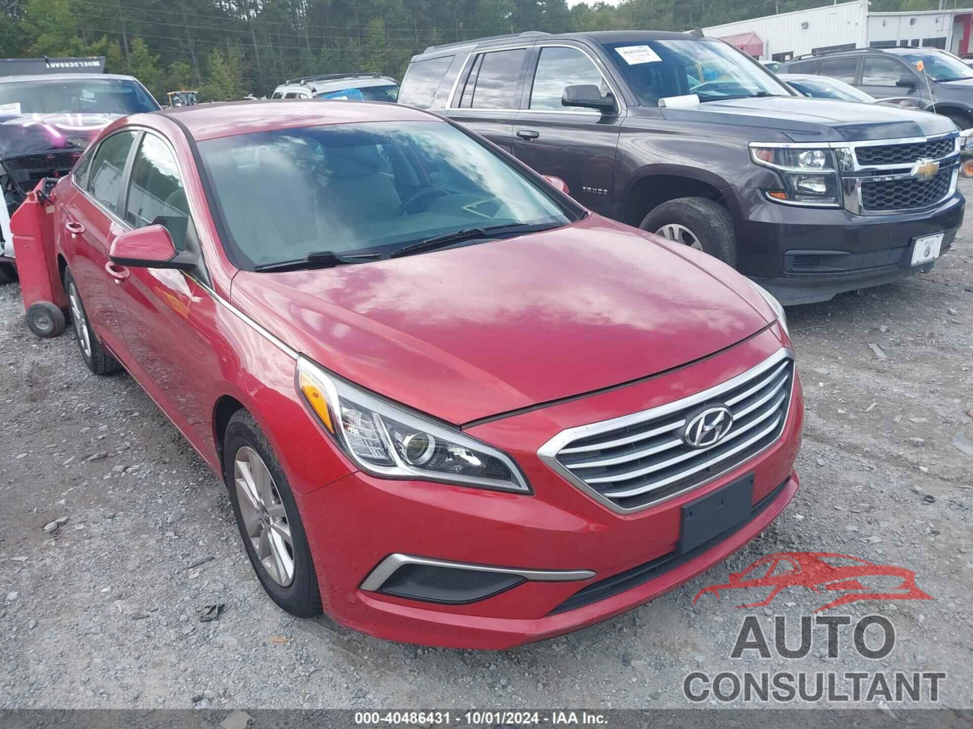 HYUNDAI SONATA 2017 - 5NPE24AF5HH528772