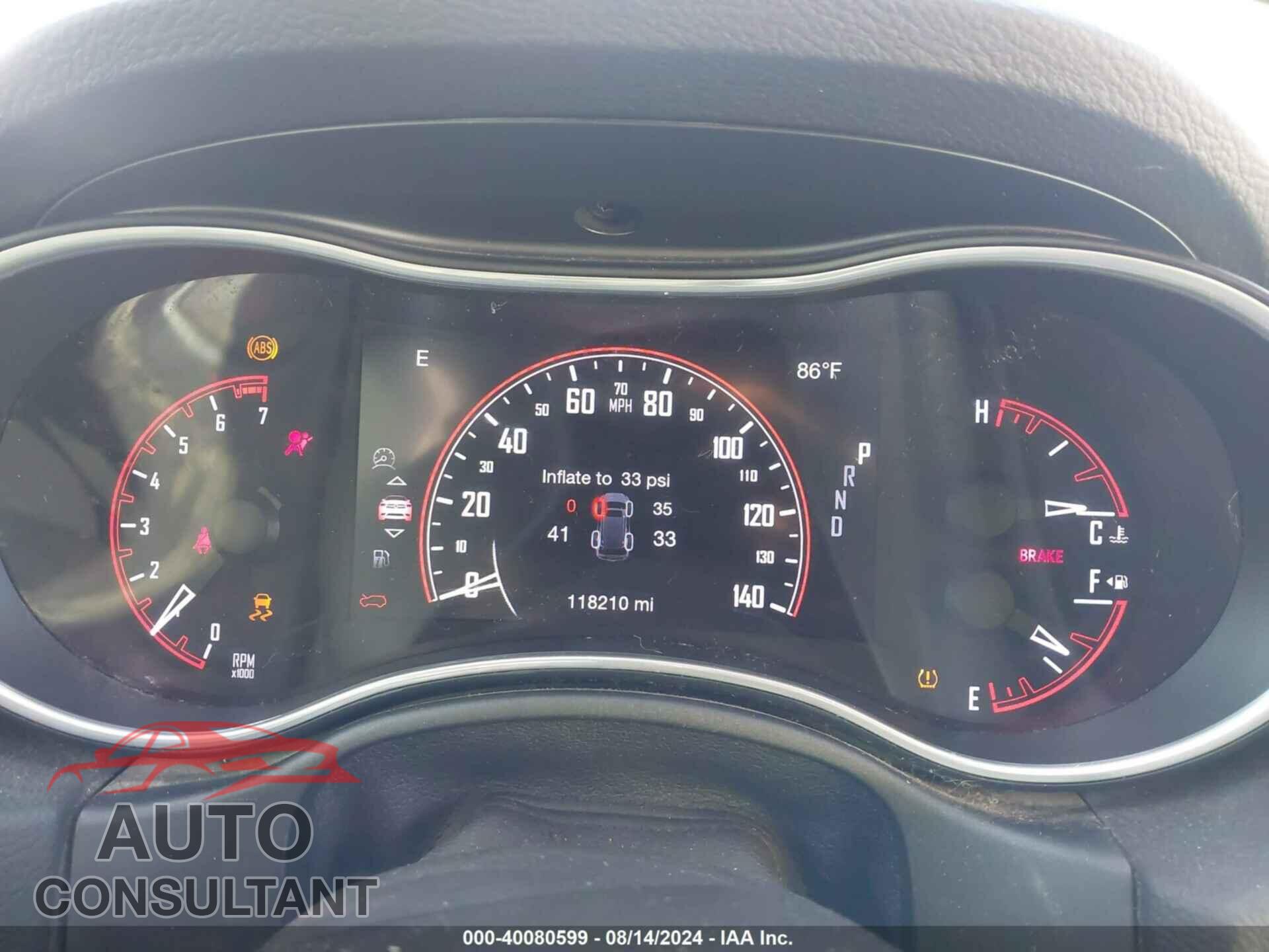 DODGE DURANGO 2020 - 1C4RDHAG3LC123560