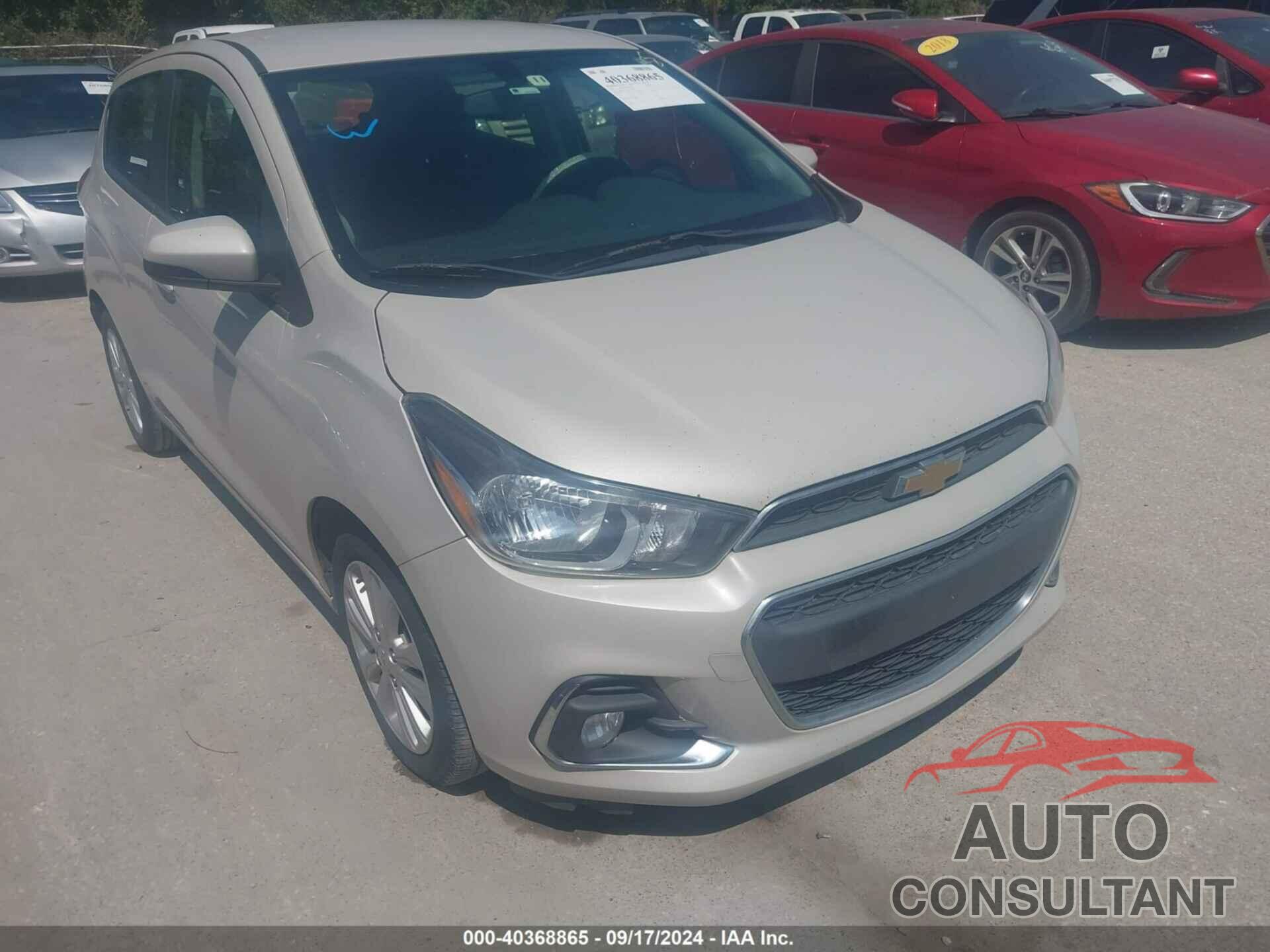 CHEVROLET SPARK 2017 - KL8CD6SA0HC746980