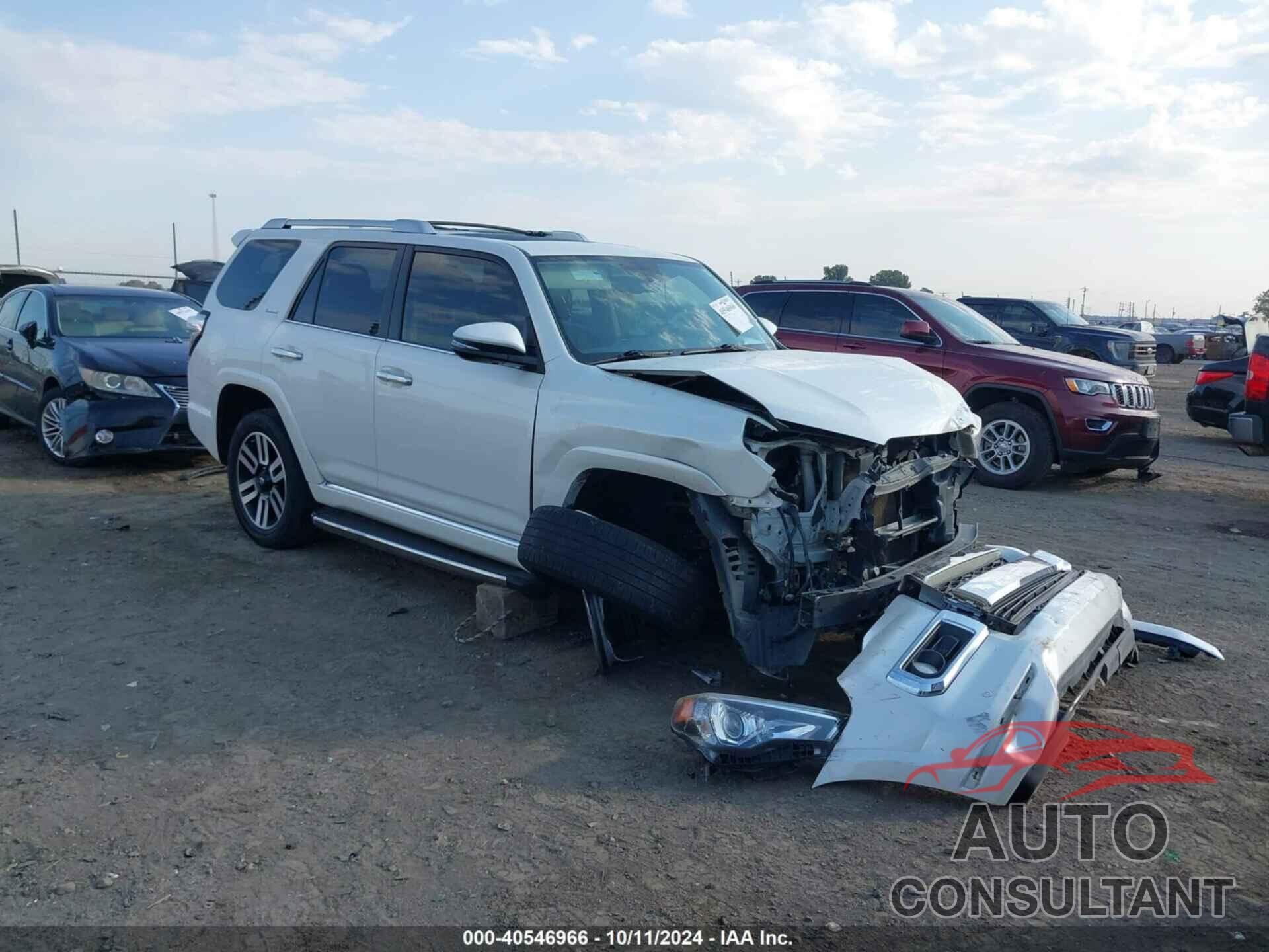 TOYOTA 4RUNNER 2016 - JTEBU5JR6G5373446