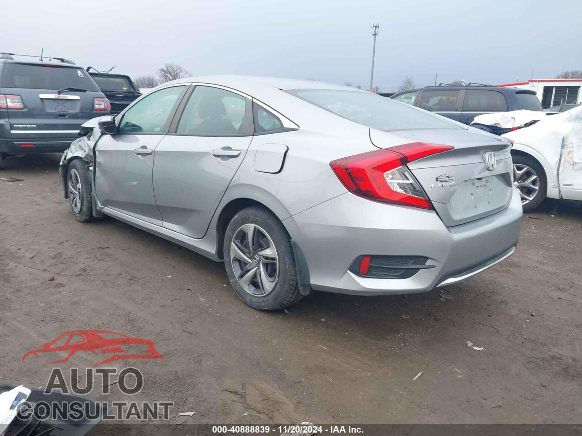 HONDA CIVIC 2019 - 2HGFC2F66KH593937