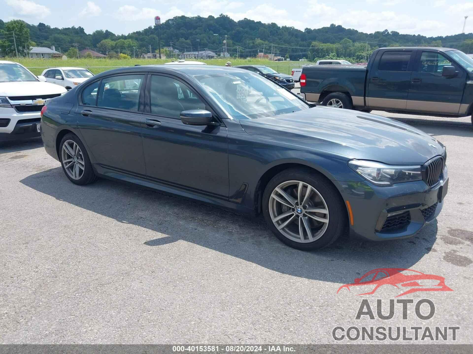 BMW 740I 2017 - WBA7E4C54HGU99478