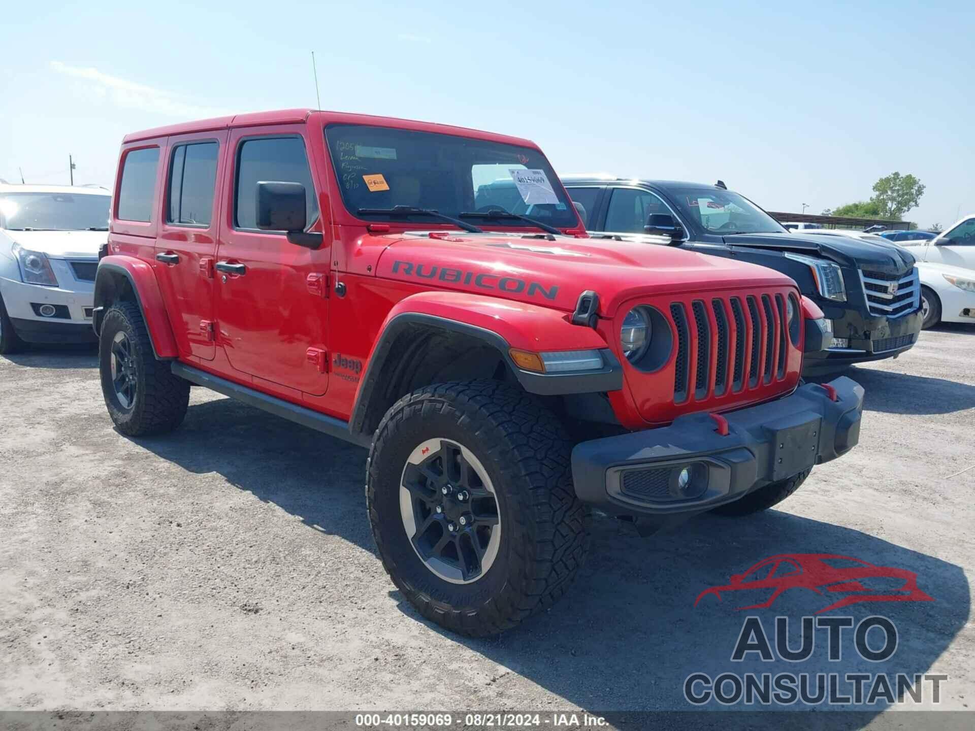 JEEP WRANGLER UNLIMITED 2019 - 1C4HJXFGXKW581309