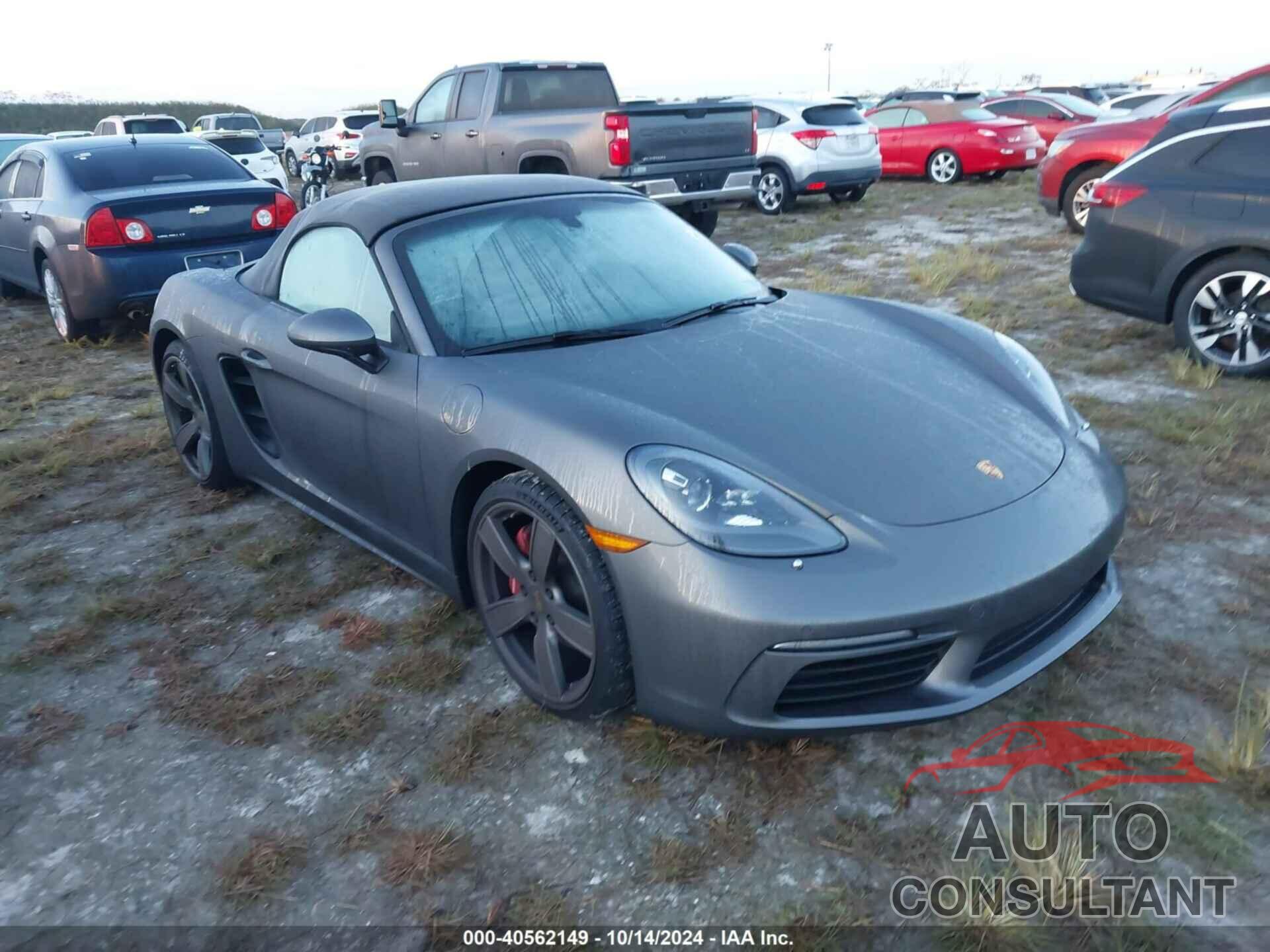 PORSCHE 718 BOXSTER 2019 - WP0CB2A80KS228434