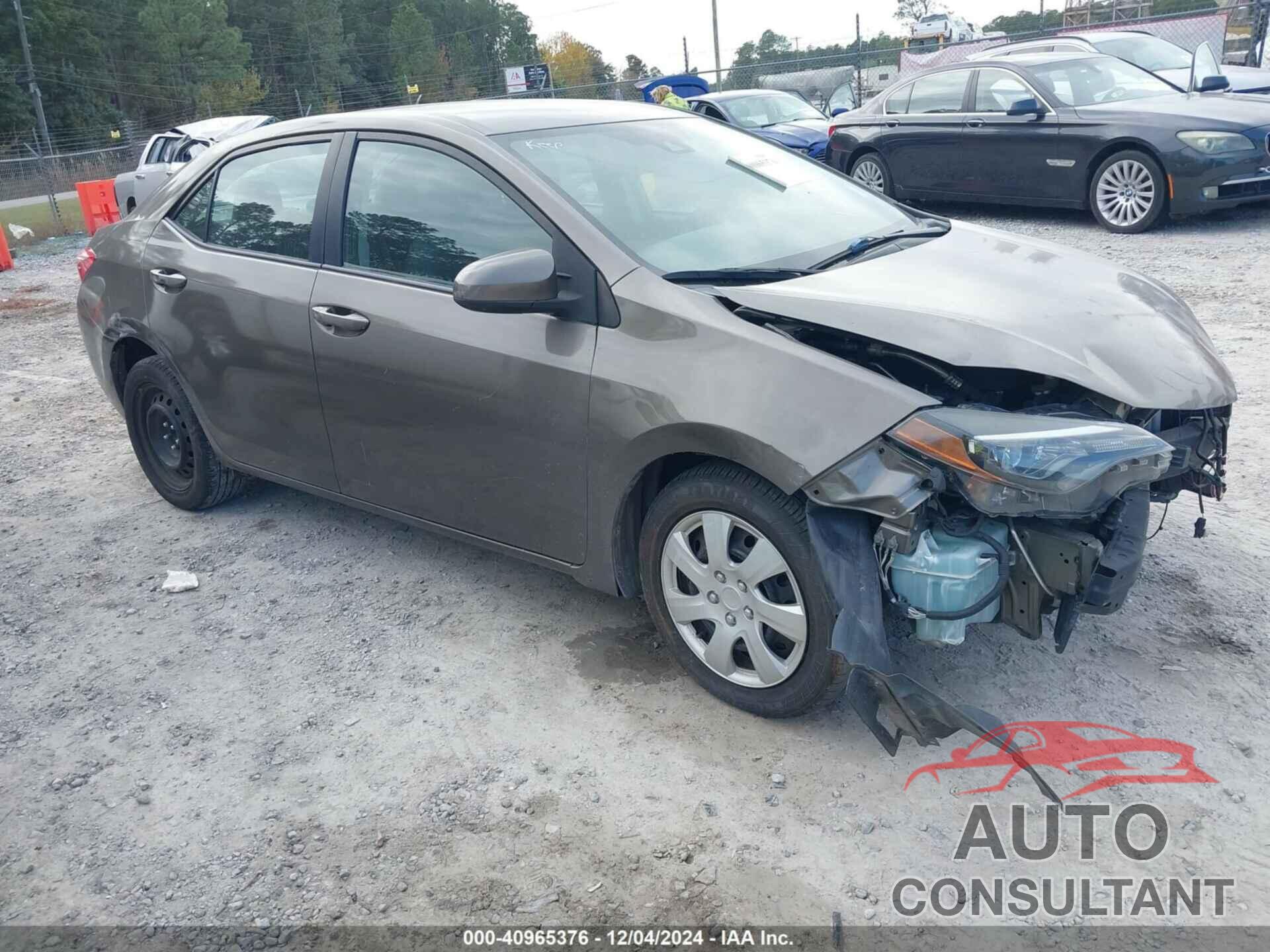 TOYOTA COROLLA 2018 - 5YFBURHE6JP777209