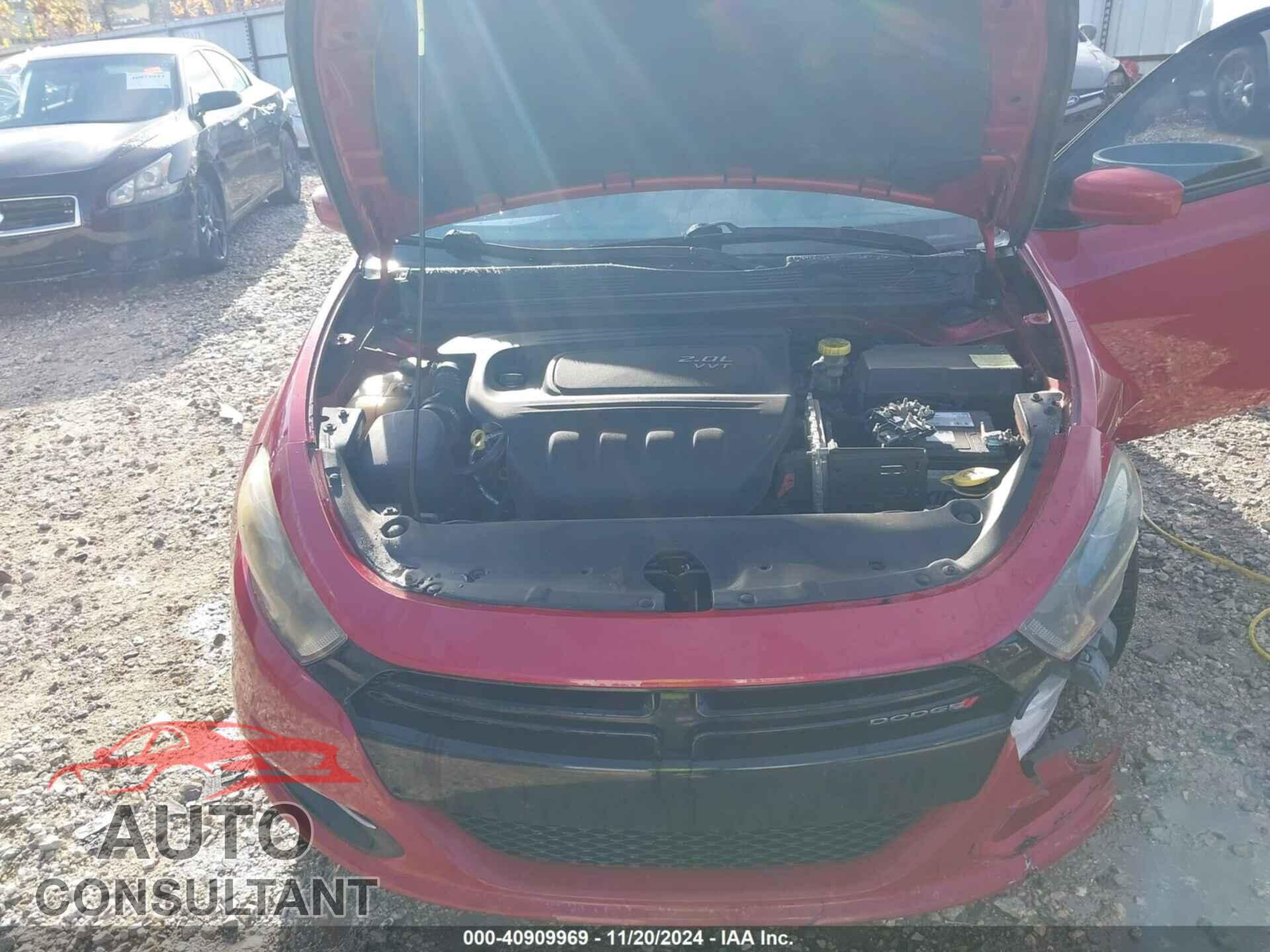 DODGE DART 2013 - 1C3CDFBA3DD340403