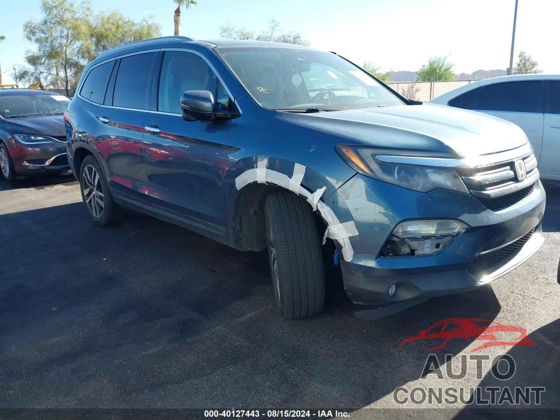 HONDA PILOT 2016 - 5FNYF5H99GB010054