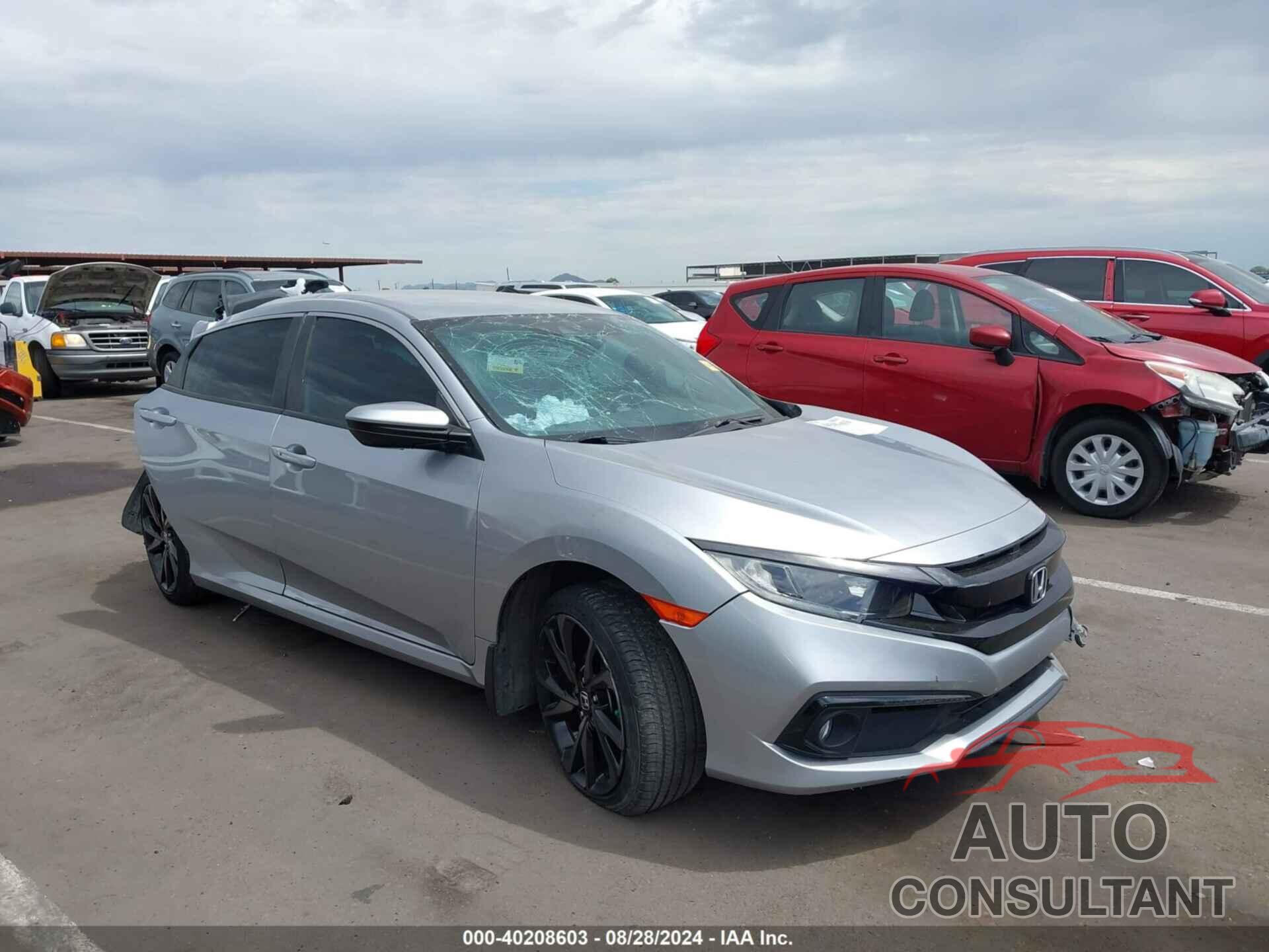 HONDA CIVIC 2020 - 19XFC2F81LE022496