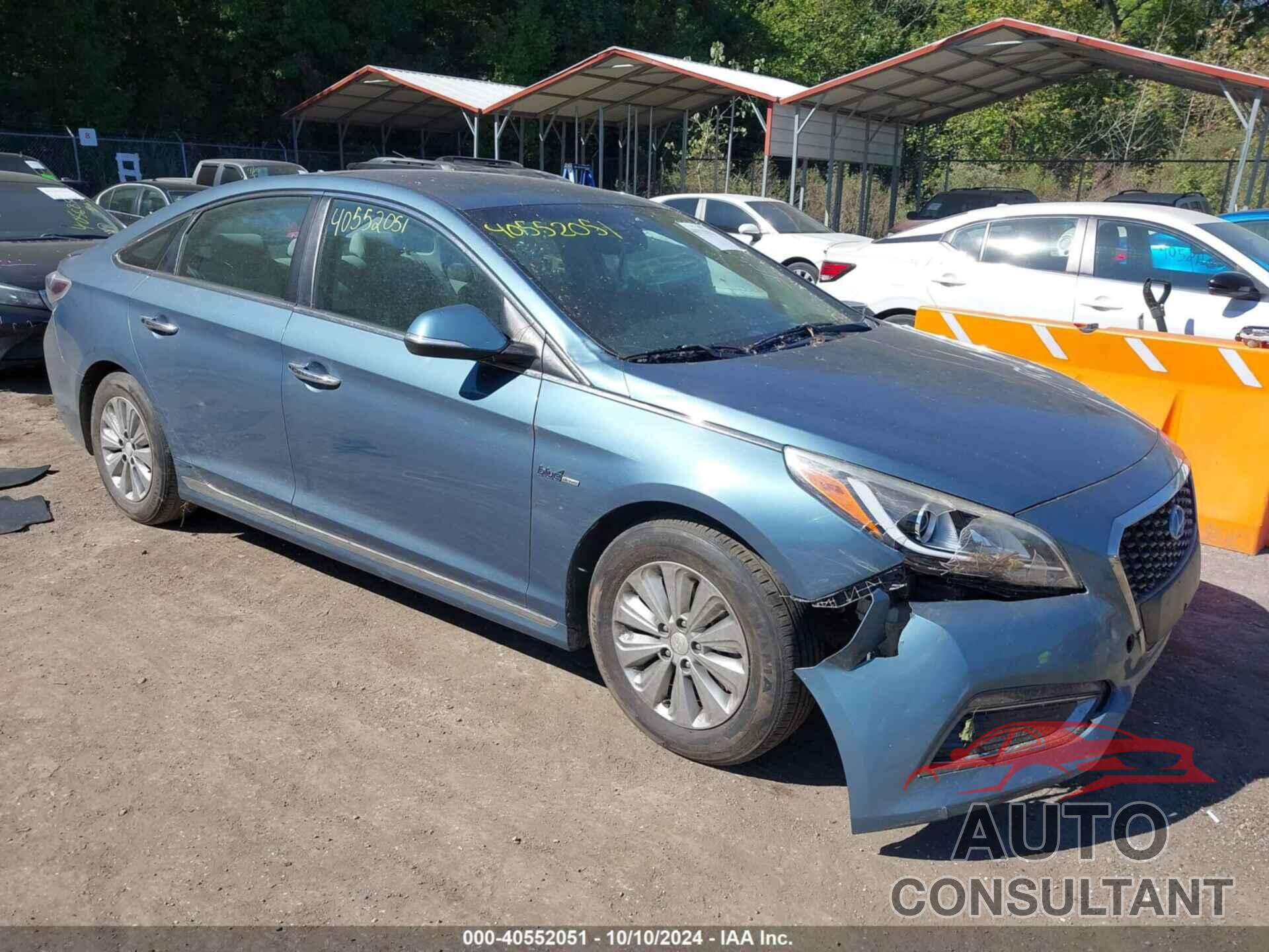 HYUNDAI SONATA HYBRID 2016 - KMHE24L13GA041816