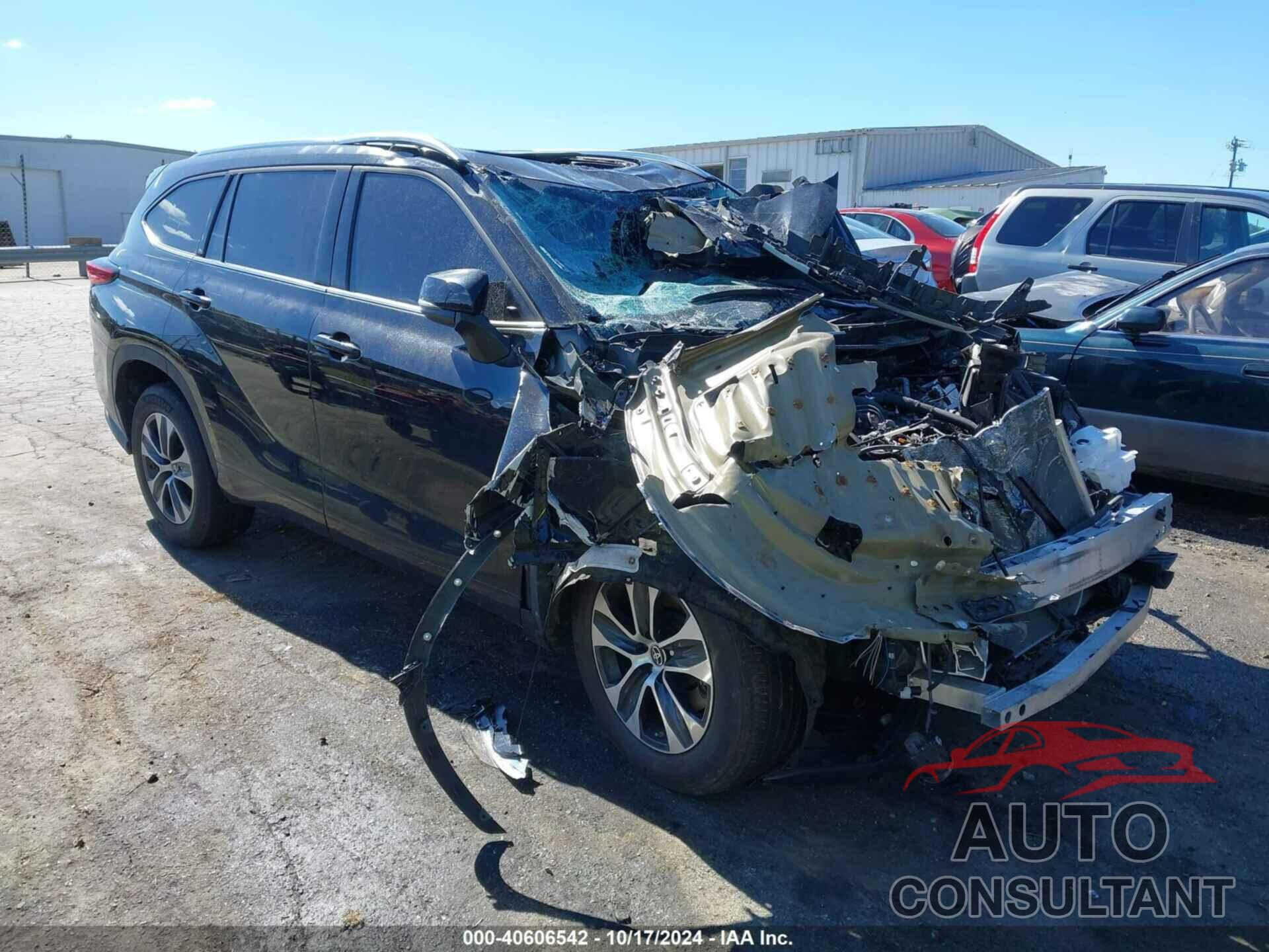 TOYOTA HIGHLANDER 2021 - 5TDGZRAH6MS536113