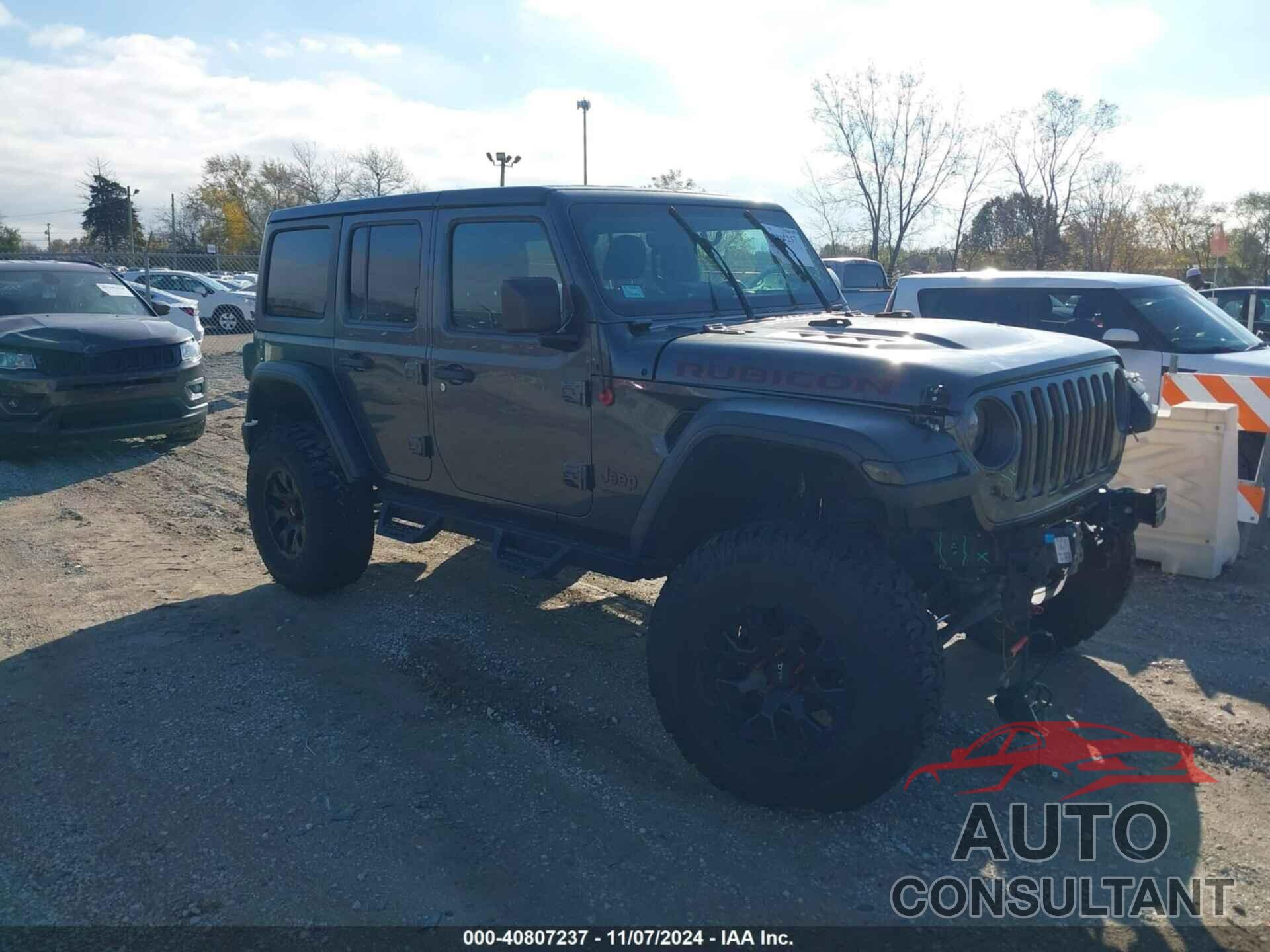 JEEP WRANGLER UNLIMITED 2018 - 1C4HJXFG5JW274323