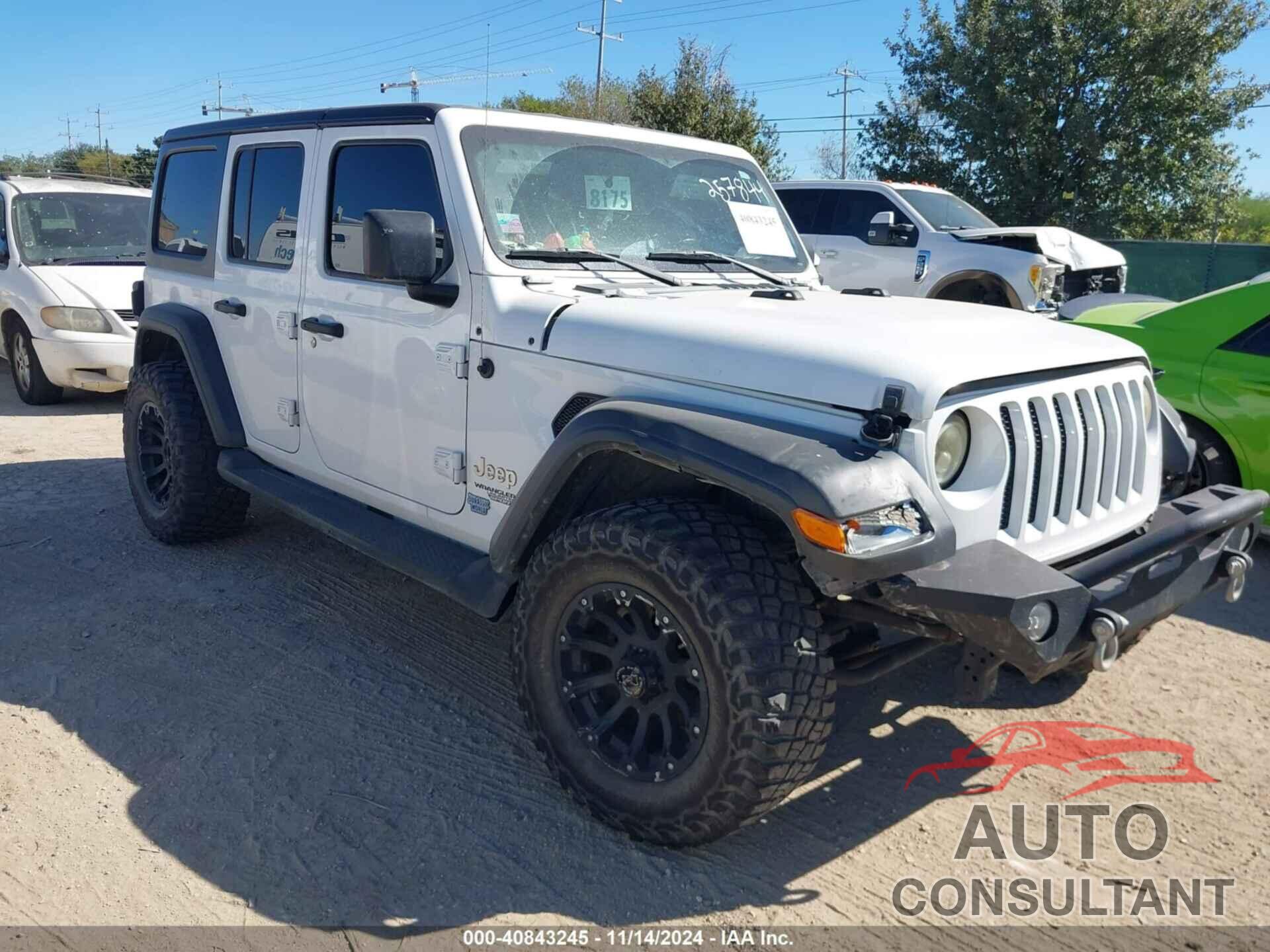 JEEP WRANGLER UNLIMITED 2020 - 1C4HJXDG2LW237722