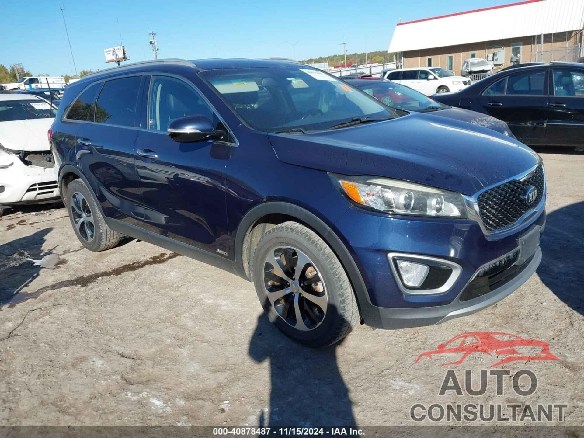 KIA SORENTO 2016 - 5XYPHDA10GG012188