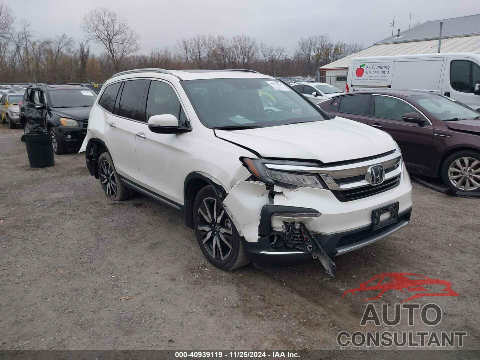 HONDA PILOT 2019 - 5FNYF6H09KB026688