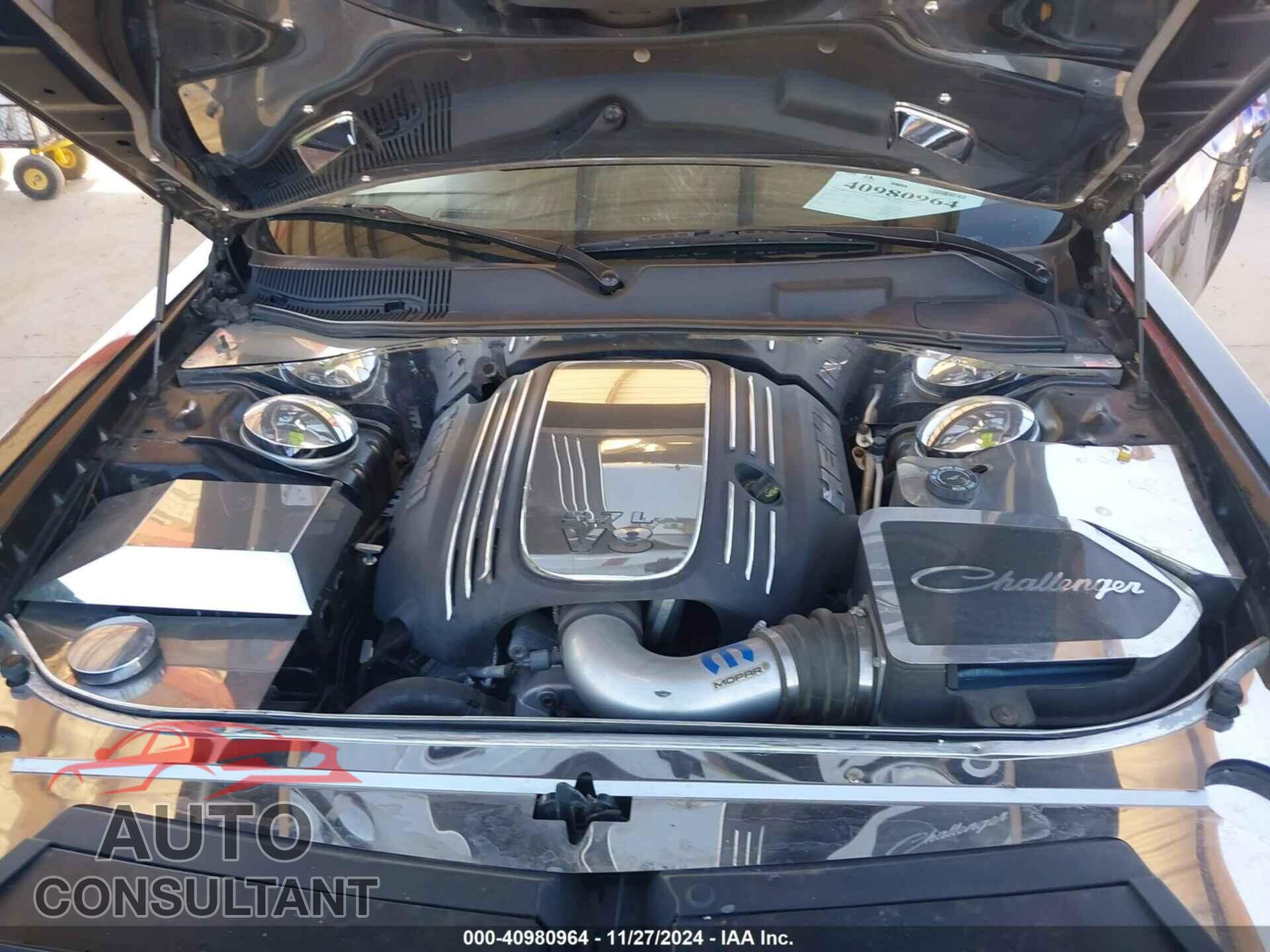 DODGE CHALLENGER 2012 - 2C3CDYBTXCH155408