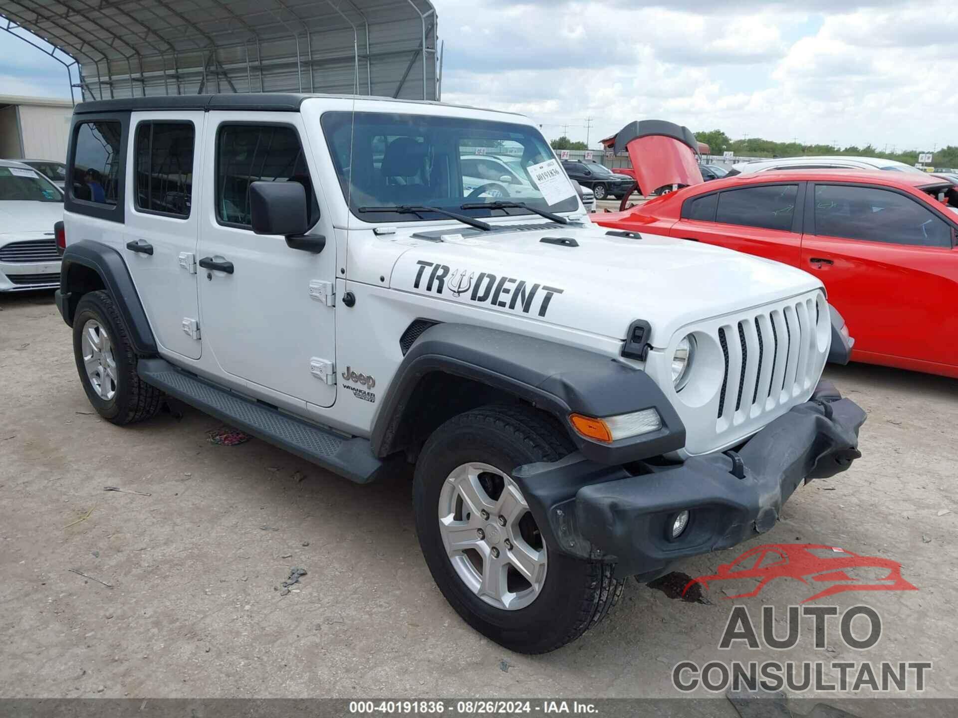 JEEP WRANGLER UNLIMITED 2020 - 1C4HJXDN7LW220431
