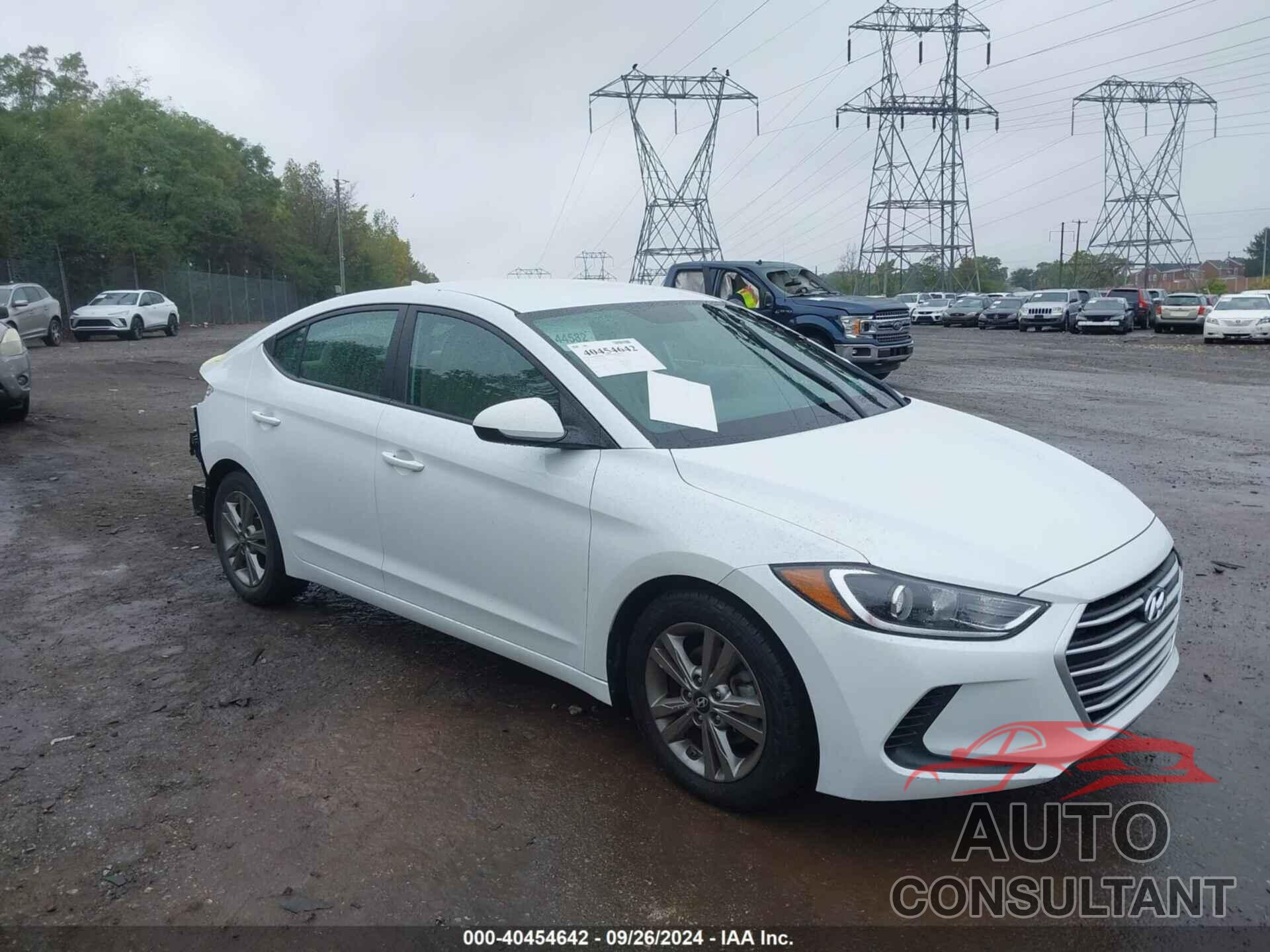 HYUNDAI ELANTRA 2018 - 5NPD84LF5JH372178