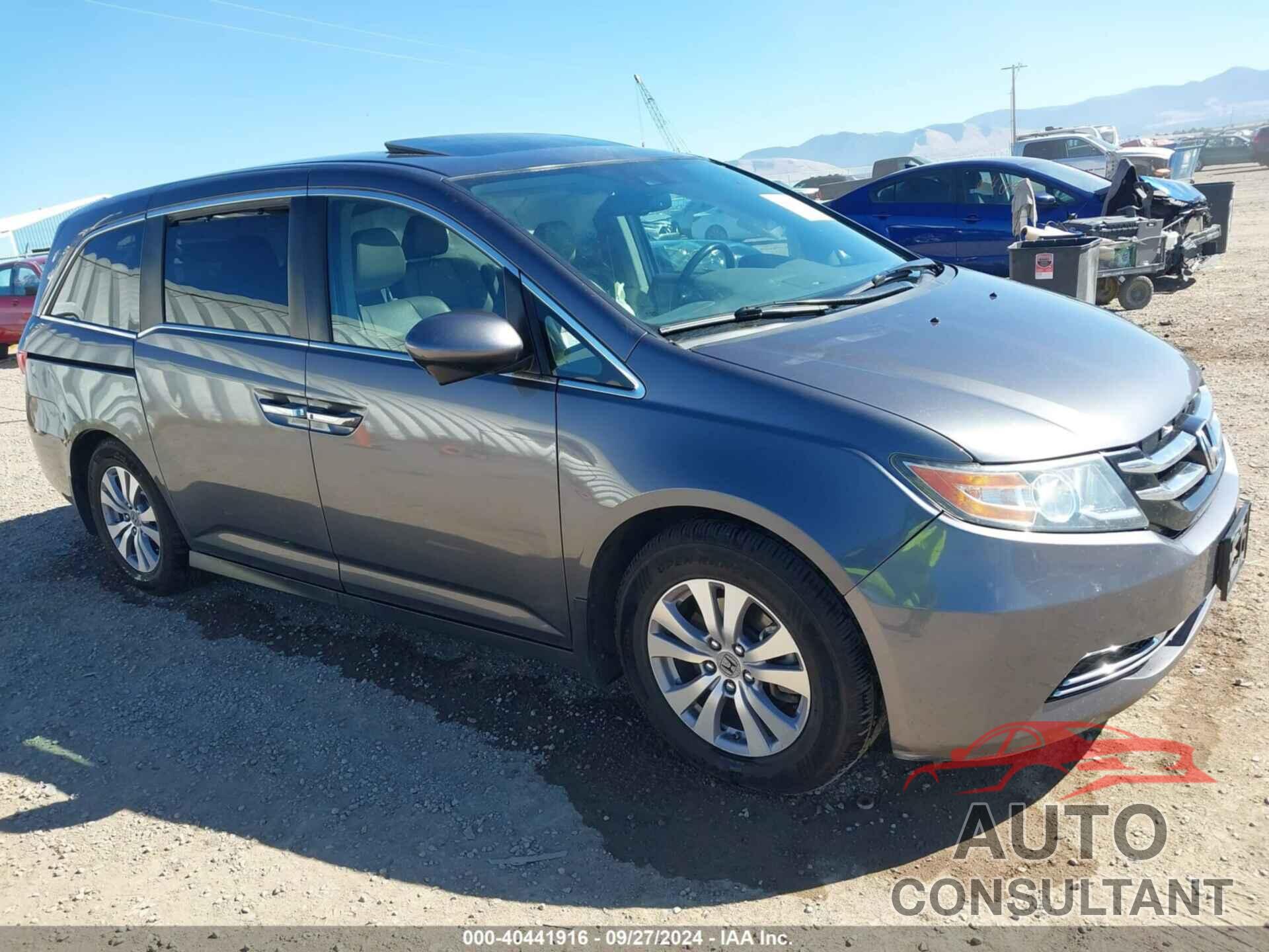 HONDA ODYSSEY 2017 - 5FNRL5H62HB021885