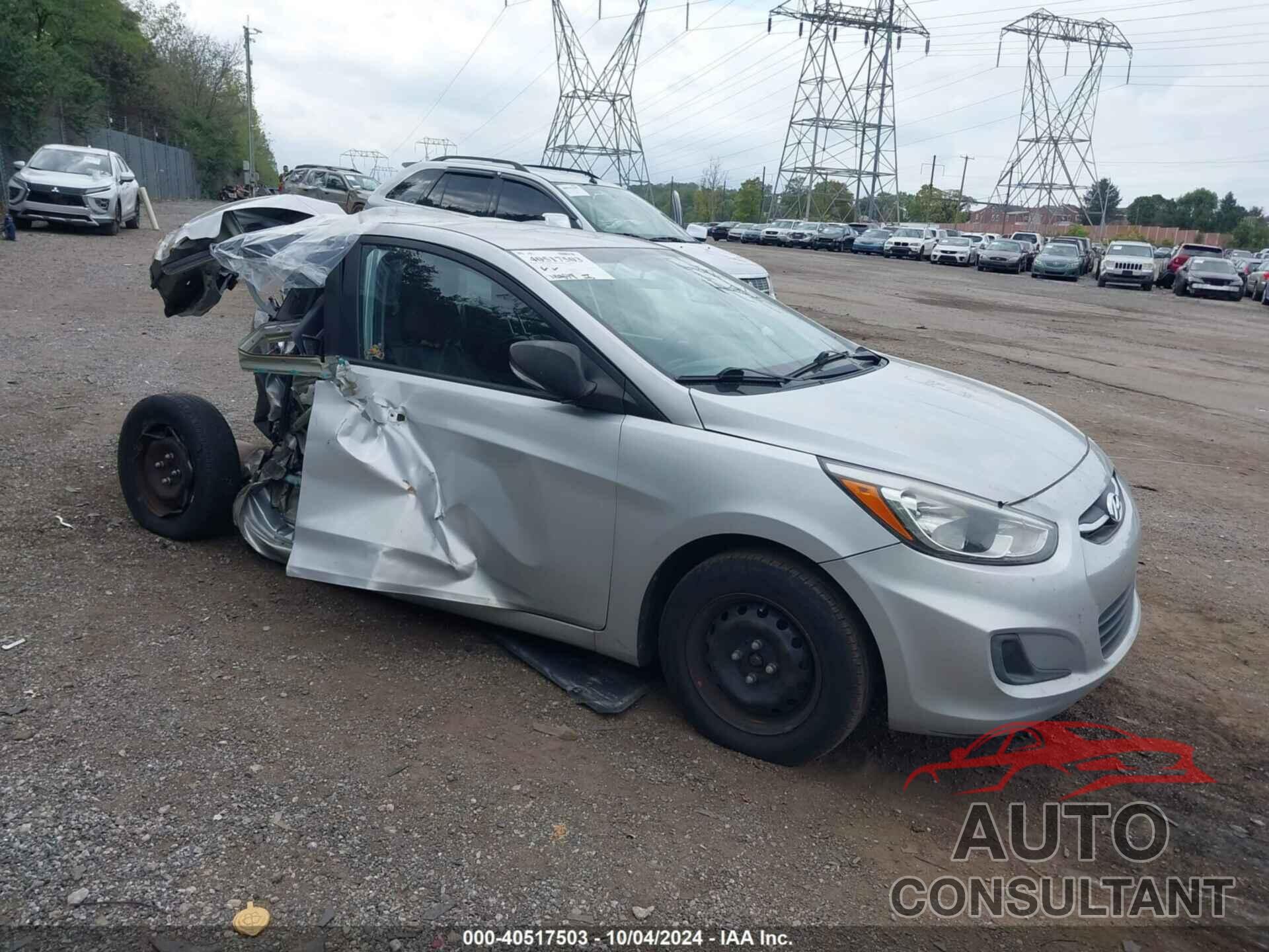 HYUNDAI ACCENT 2017 - KMHCT4AE0HU248433