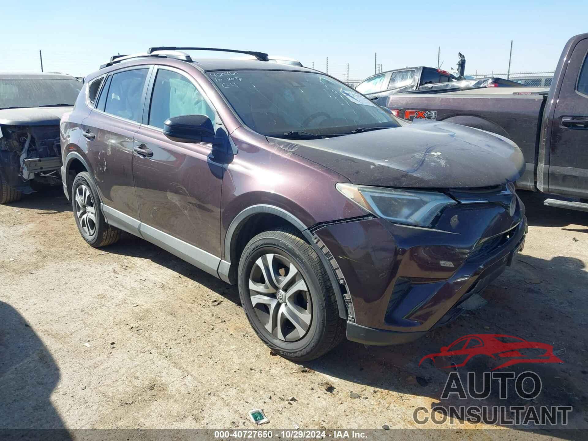 TOYOTA RAV4 2018 - 2T3ZFREV2JW419835