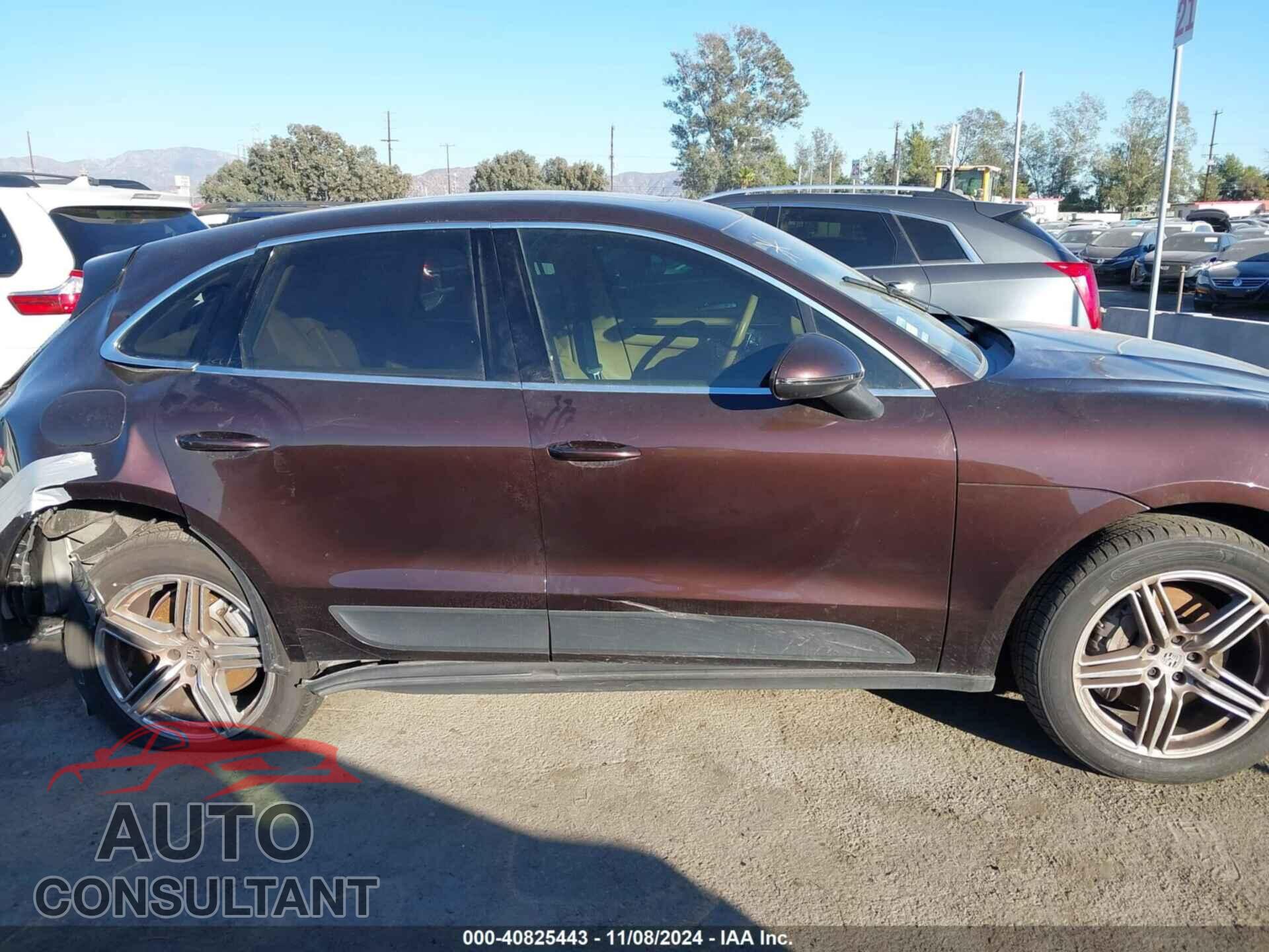 PORSCHE MACAN 2016 - WP1AB2A54GLB56909