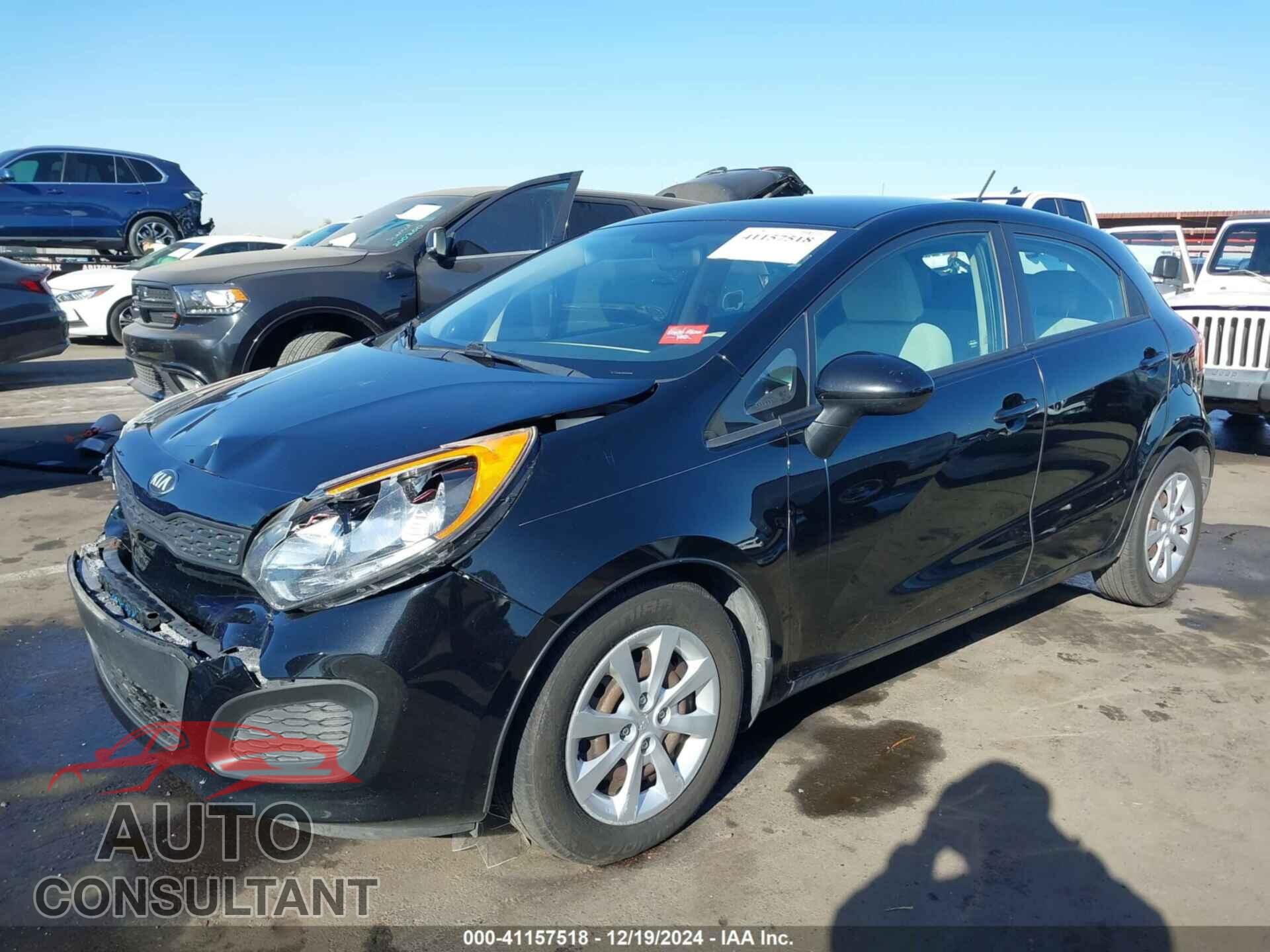 KIA RIO 2013 - KNADM5A36D6235546