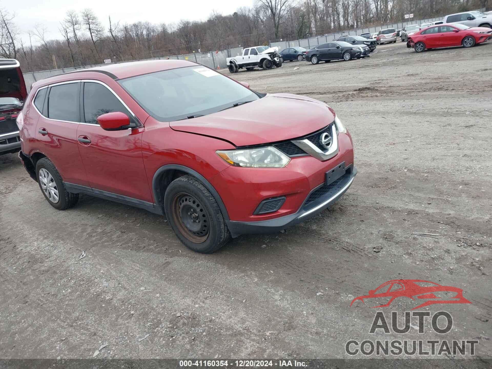 NISSAN ROGUE 2016 - 5N1AT2MT3GC826826