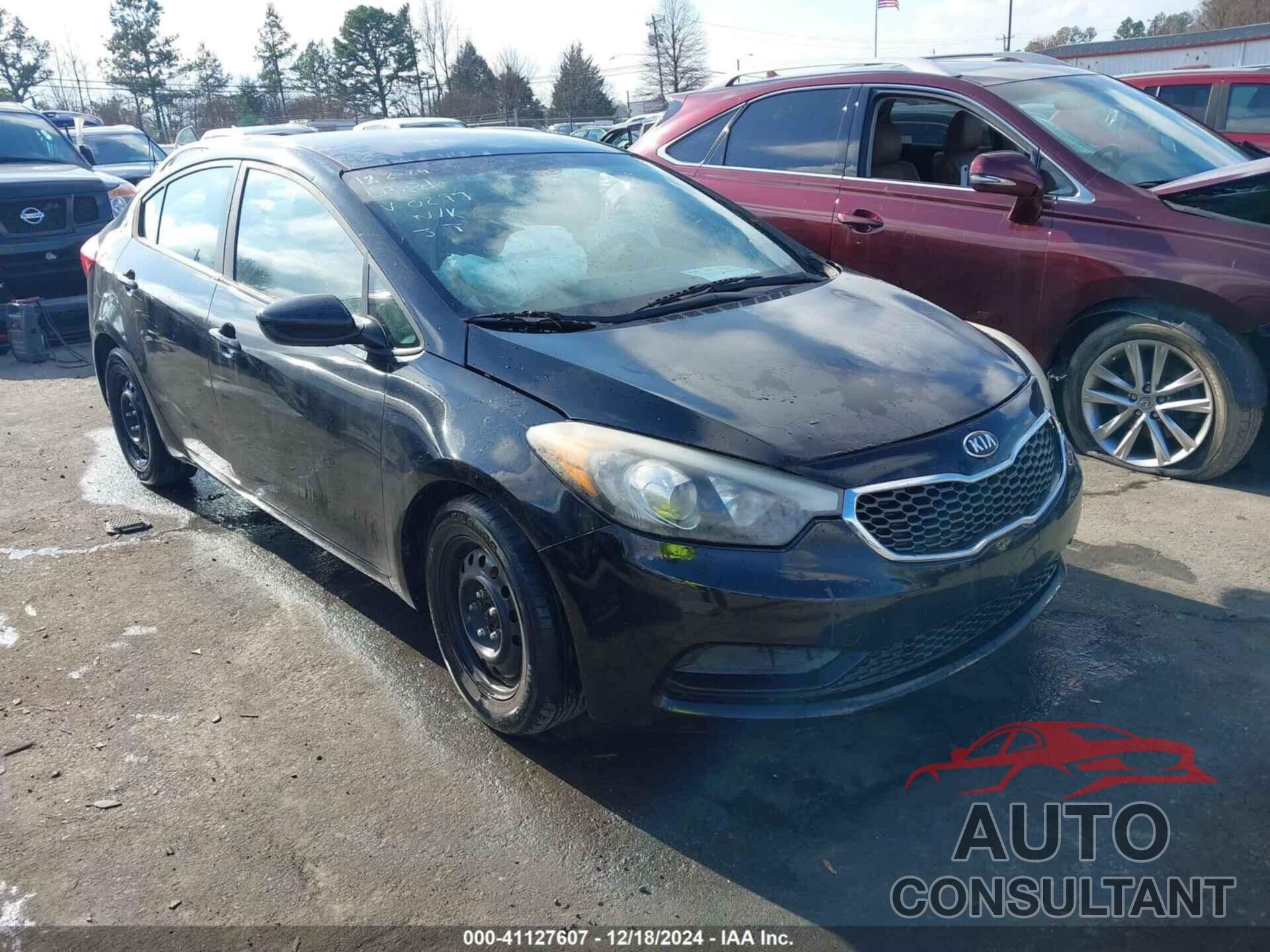 KIA FORTE 2016 - KNAFK4A66G5610297