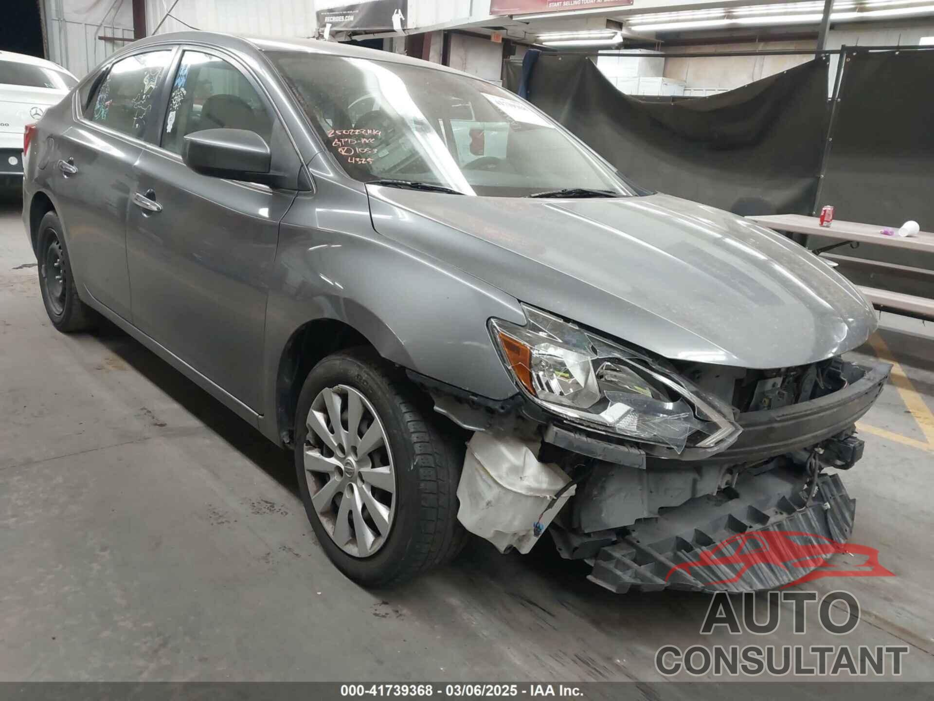 NISSAN SENTRA 2018 - 3N1AB7AP0JY244325